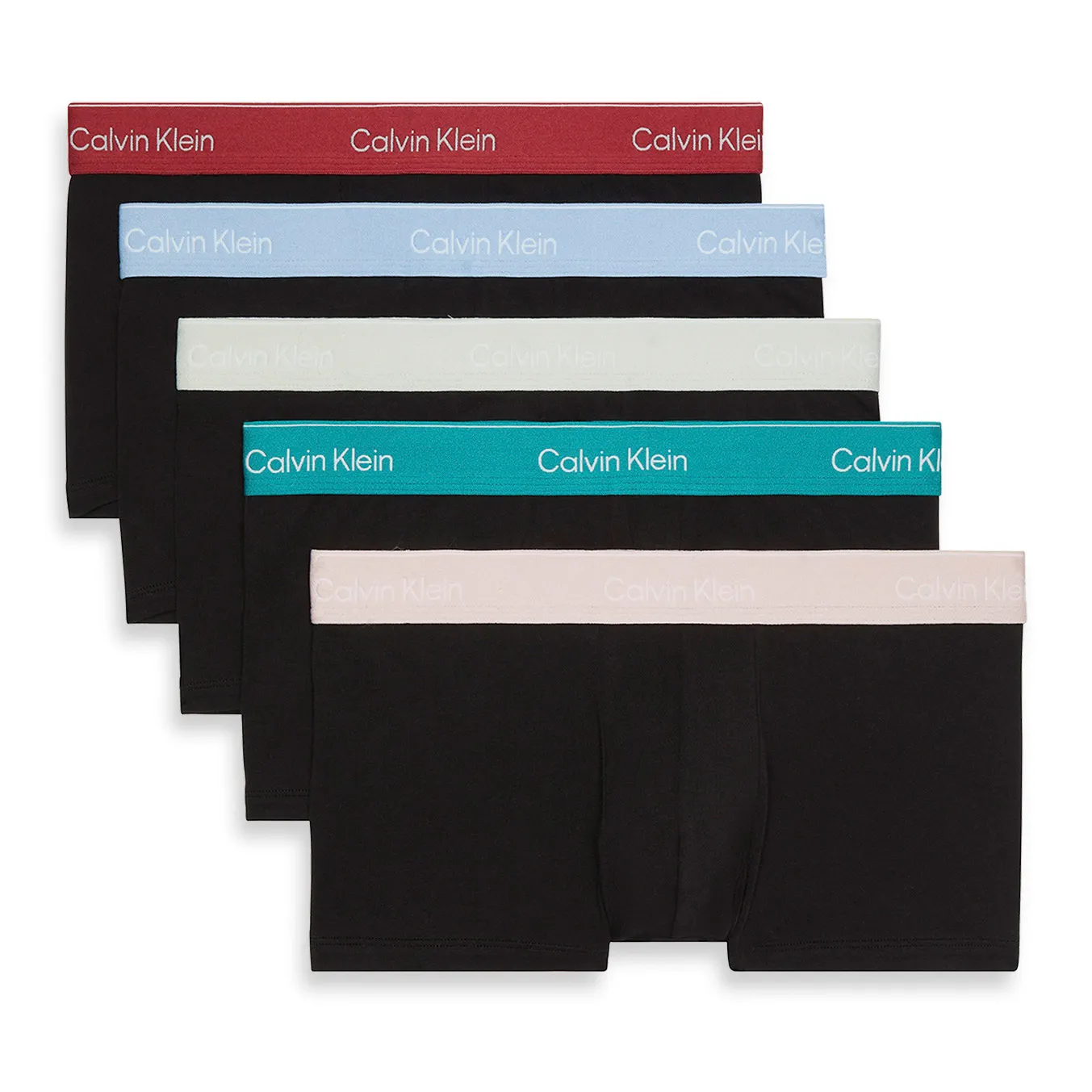 Calvin Klein Low Rise Trunk Boxershorts Heren (5-pack)