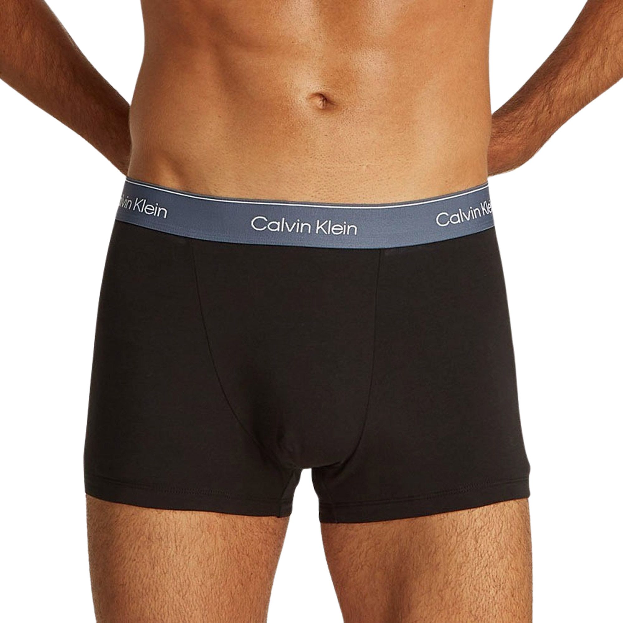 Caleçon Calvin Klein Relaxed Cotton Stretch Trunk Hommes (lot de 3)