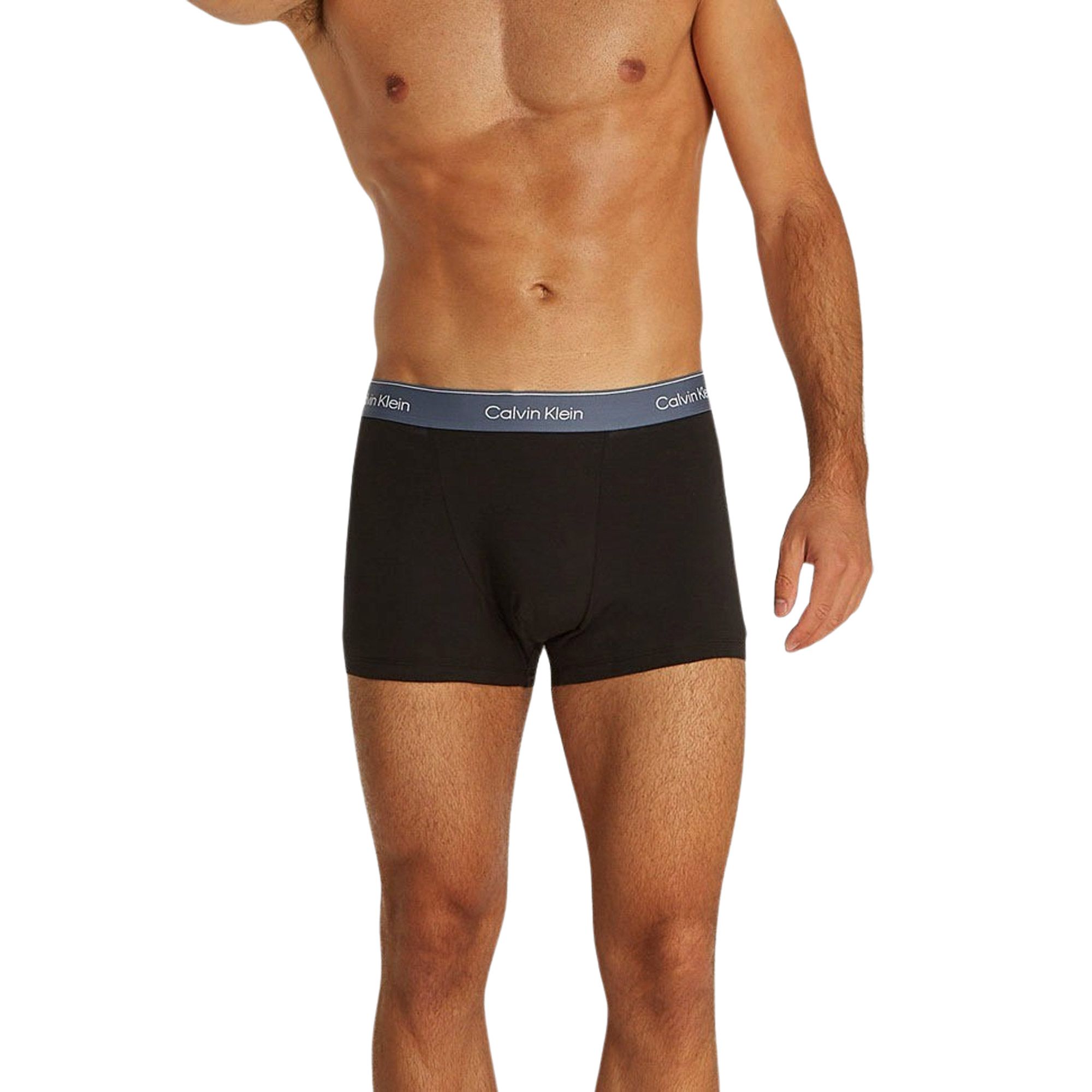 Caleçon Calvin Klein Relaxed Cotton Stretch Trunk Hommes (lot de 3)
