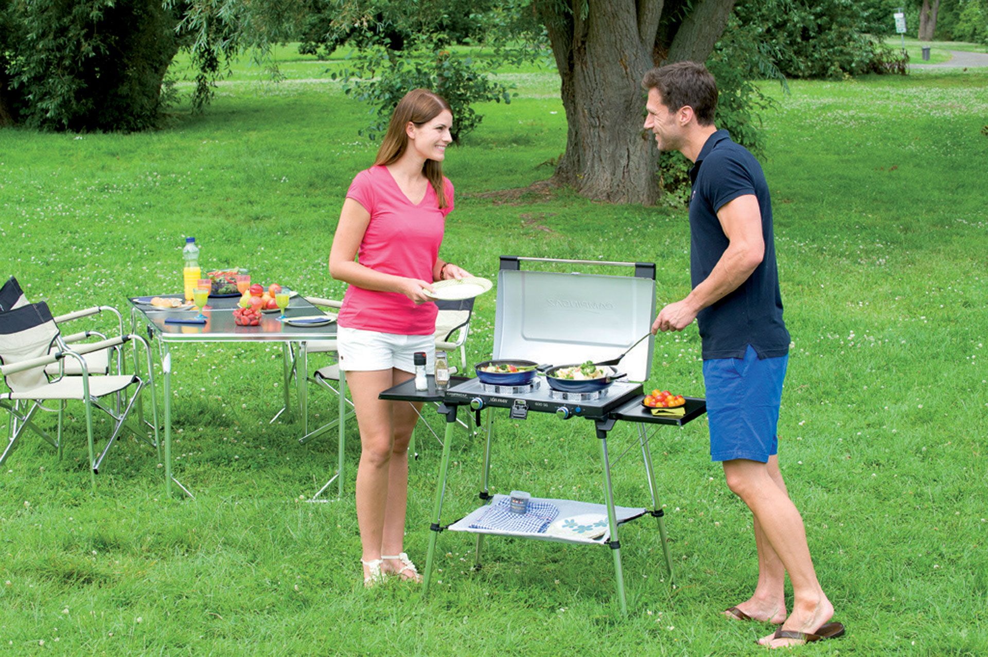 Campingaz Stove & Grill on Stand 600-SG