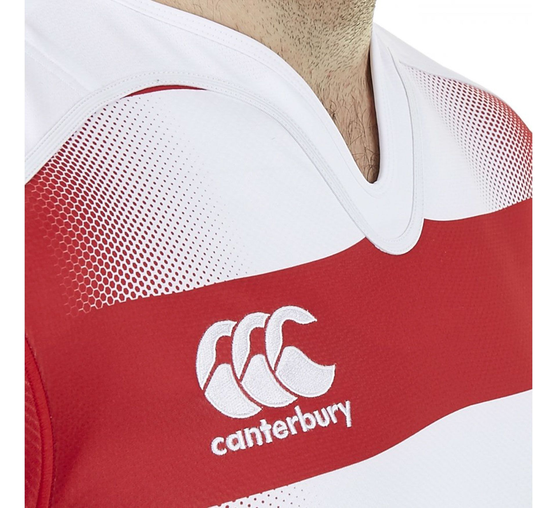 Canterbury Vapodri Challenge Jersey Hooped Senior