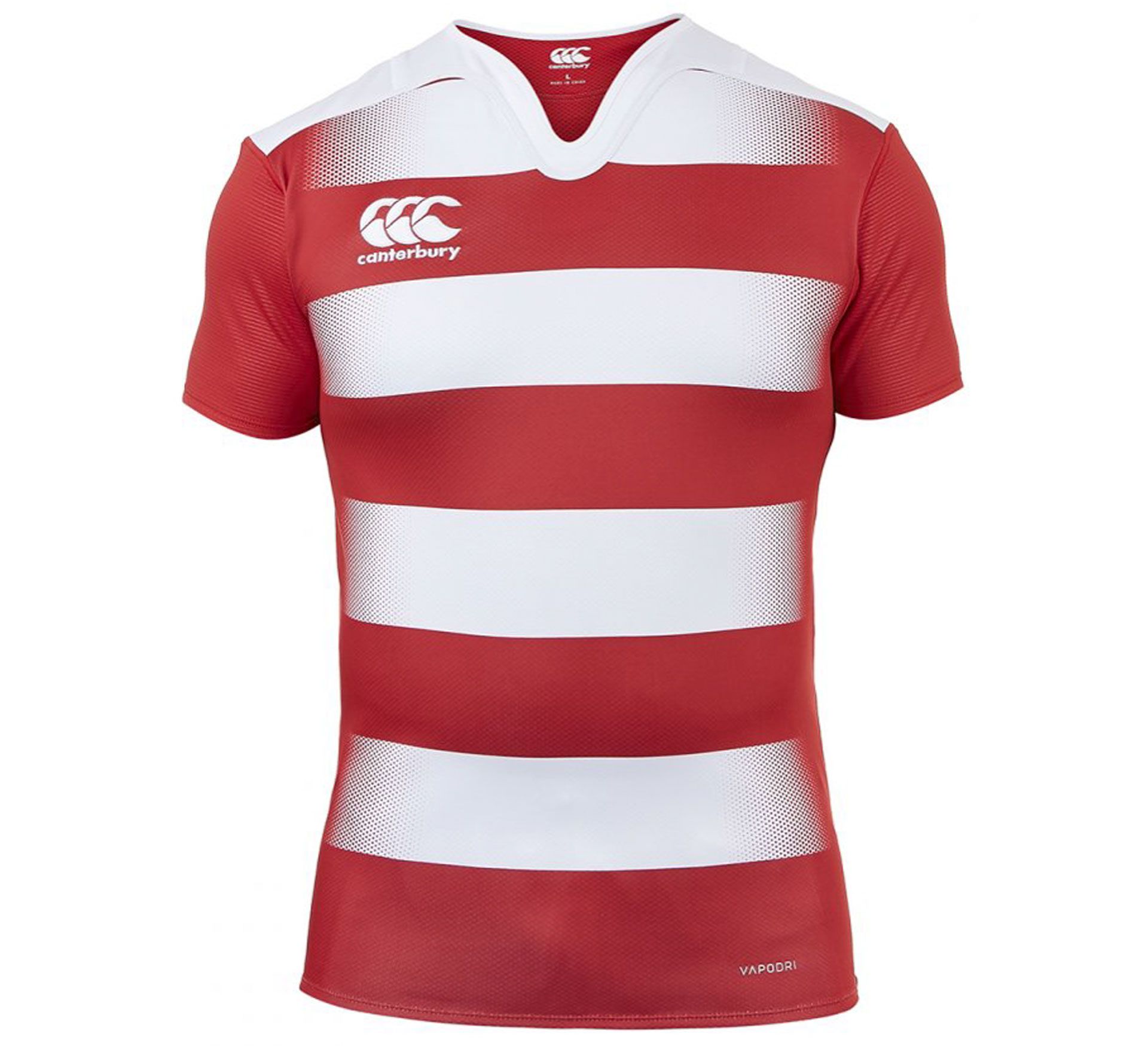 Canterbury Vapodri Challenge Jersey Hooped Senior