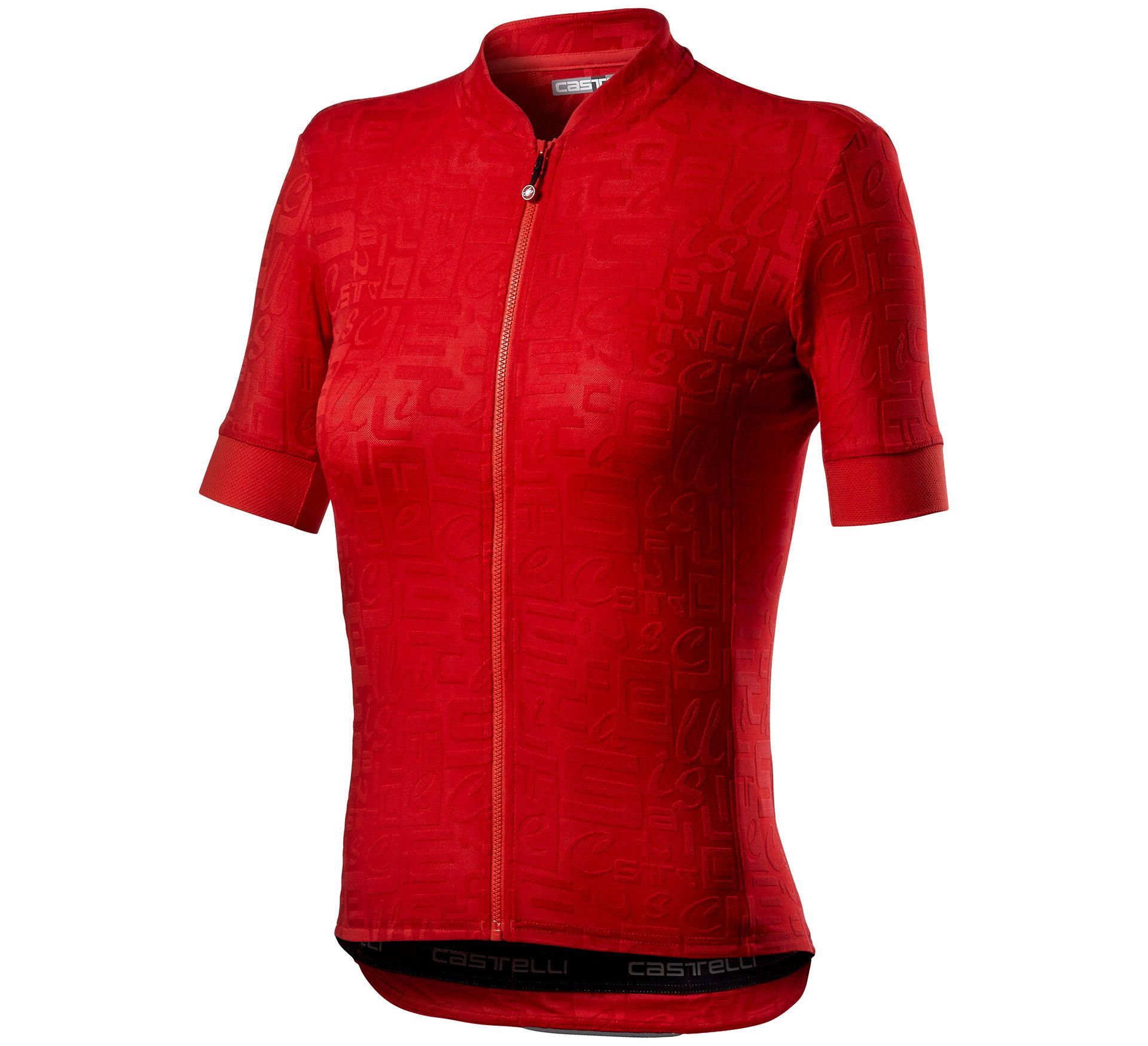 Castelli Promessa Jacquard Jersey FZ Wielrenshirt Dames