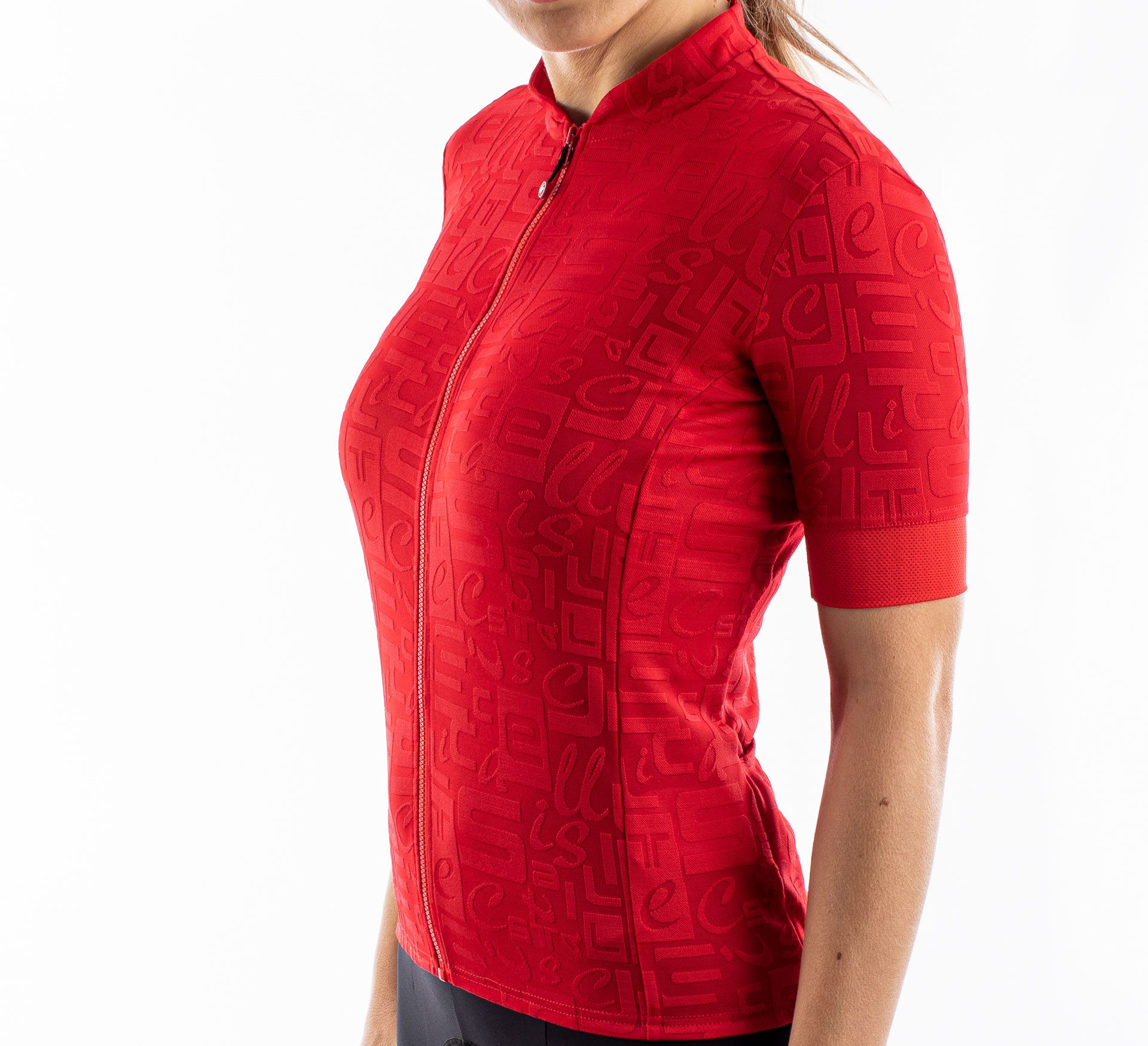 Castelli Promessa Jacquard Jersey FZ Wielrenshirt Dames