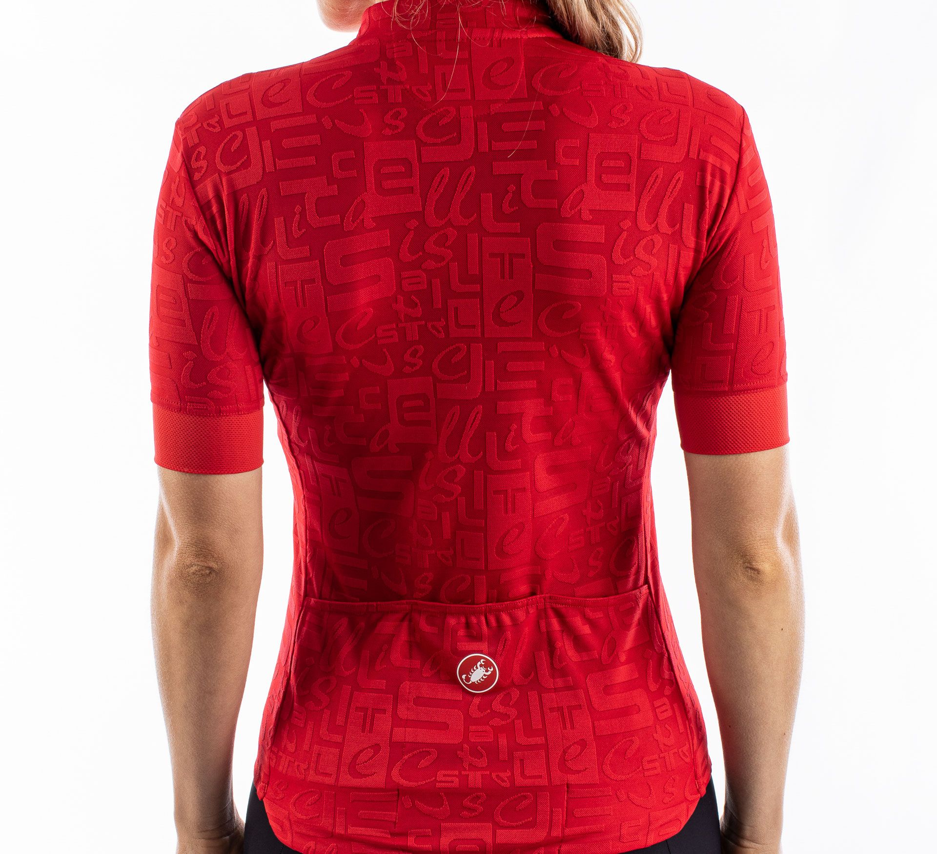 Castelli Promessa Jacquard Jersey FZ Wielrenshirt Dames
