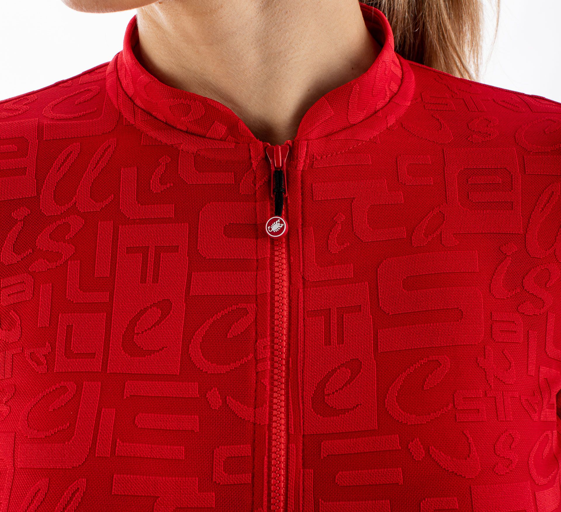 Castelli Promessa Jacquard Jersey FZ Wielrenshirt Dames