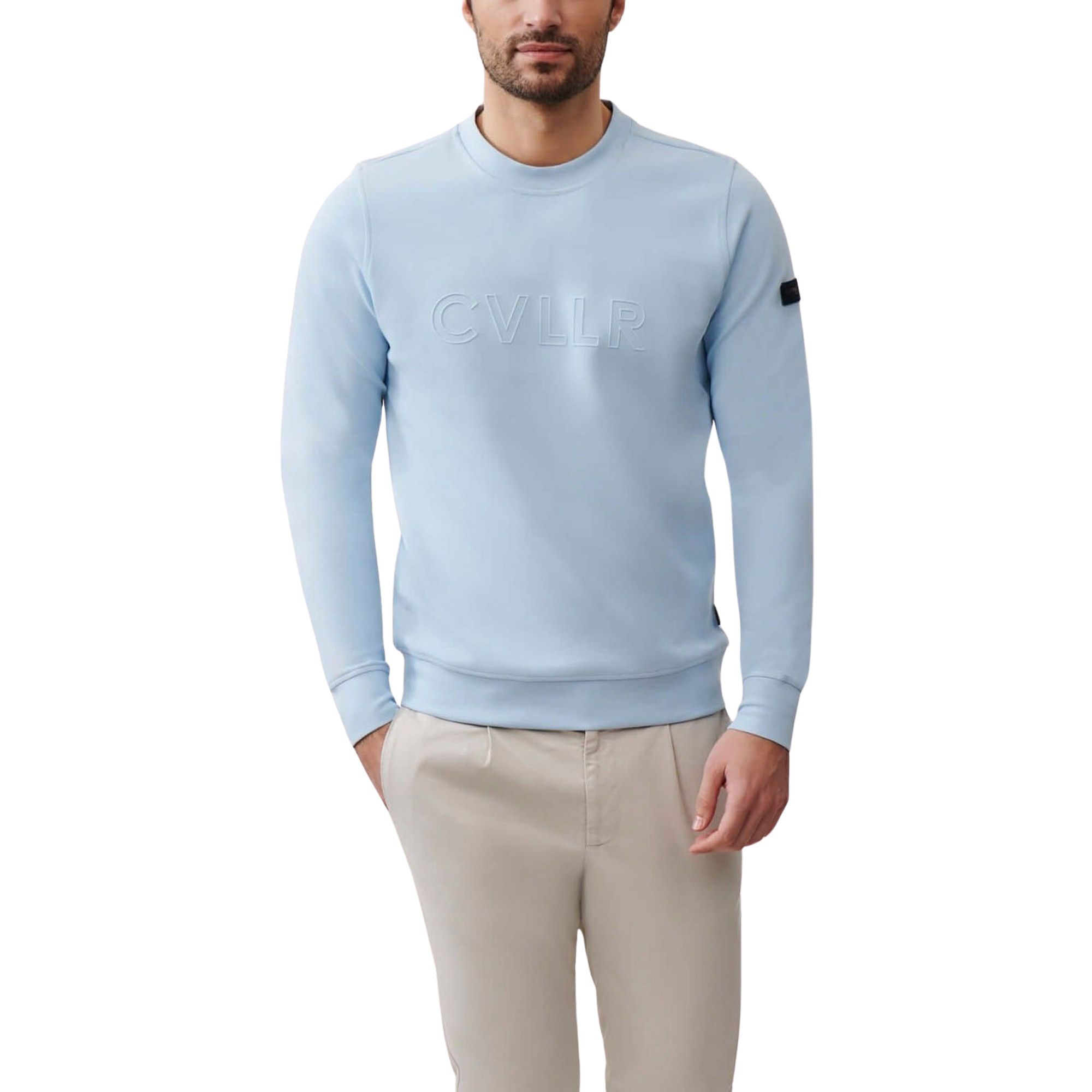 Cavallaro Napoli Brassio Crew Neck Sweater Heren