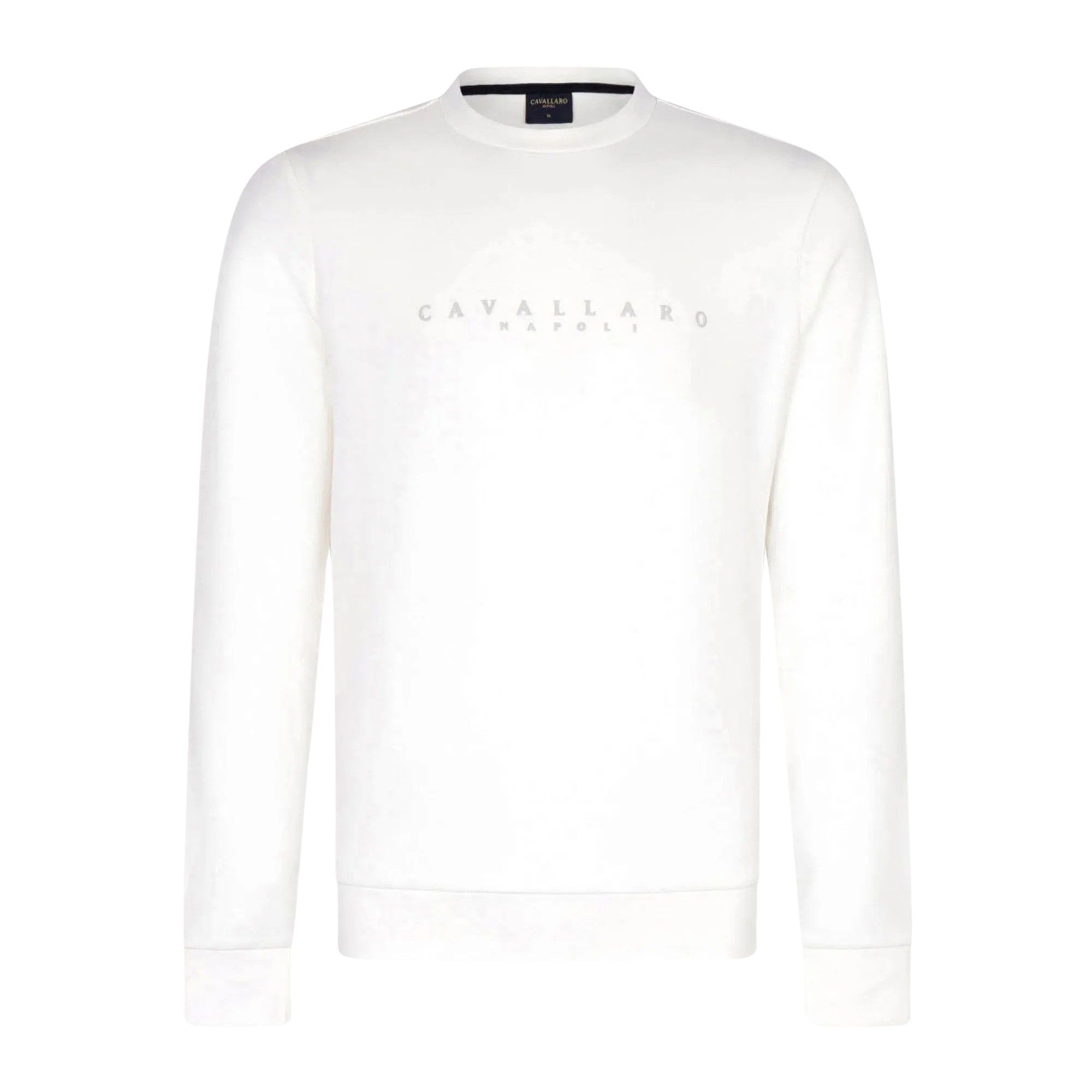 Cavallaro Napoli Leccone Crew Neck Sweater Heren