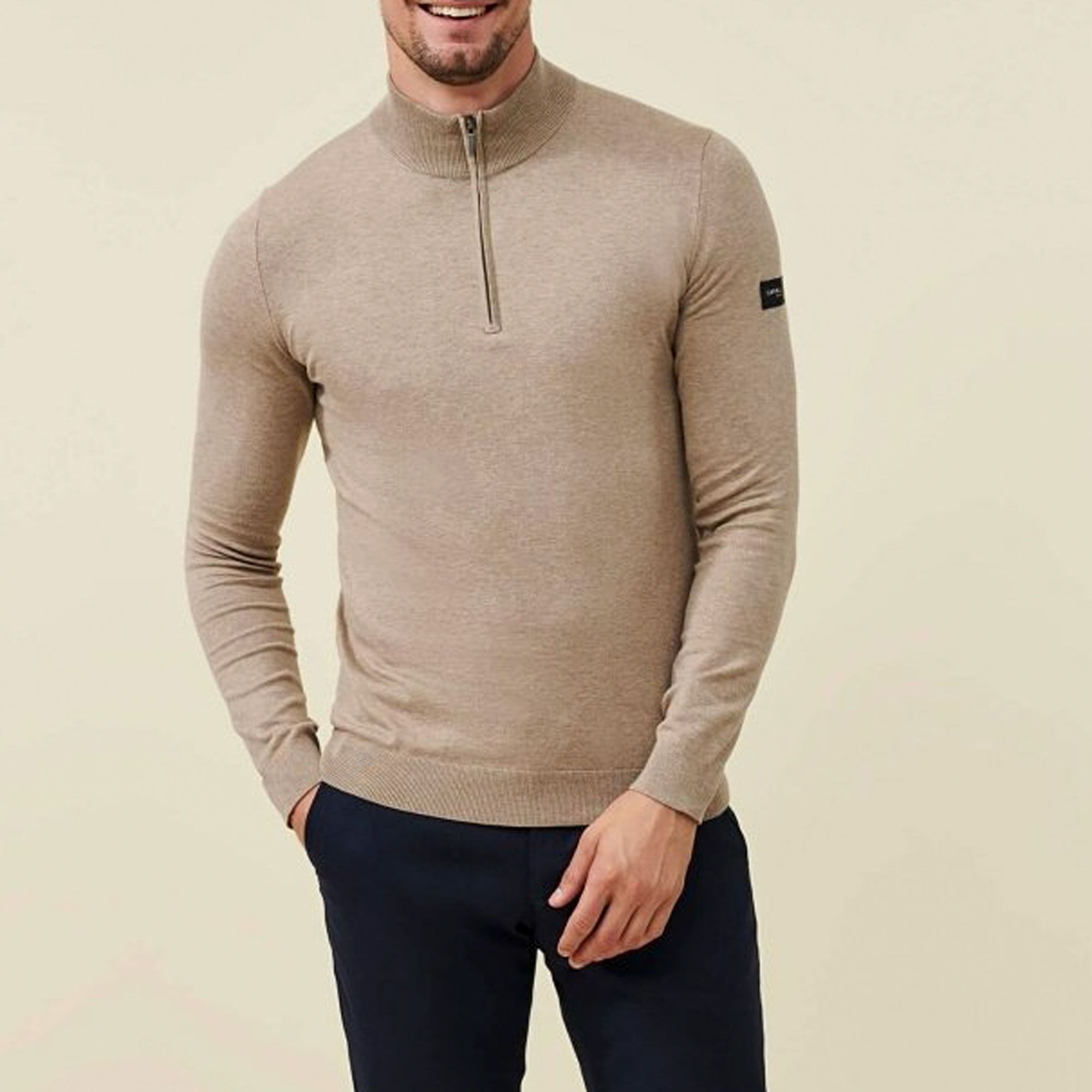Cavallaro Napoli Matteo Halfzip Trui Heren