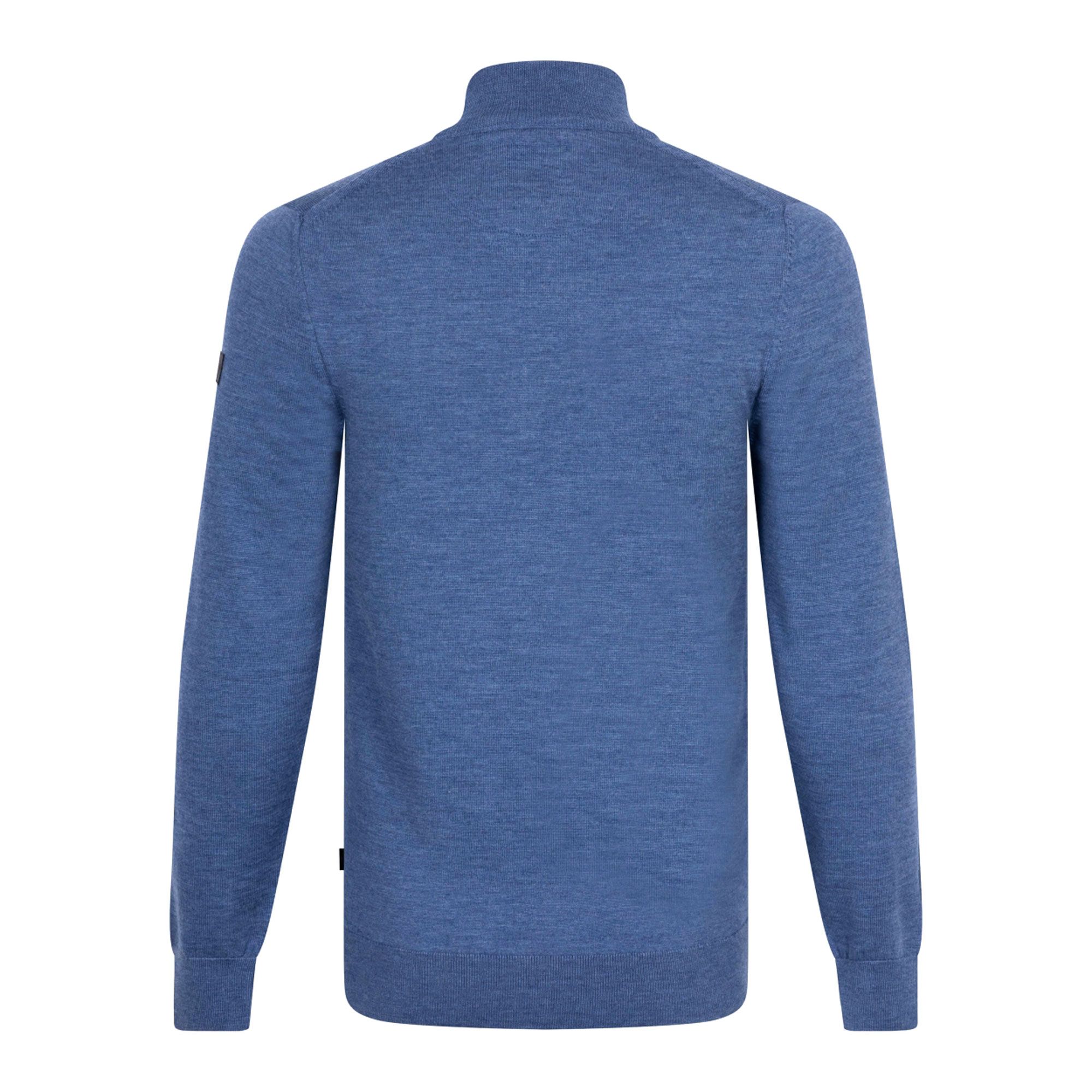 Cavallaro Napoli Merino Half Zip Pullover Herren