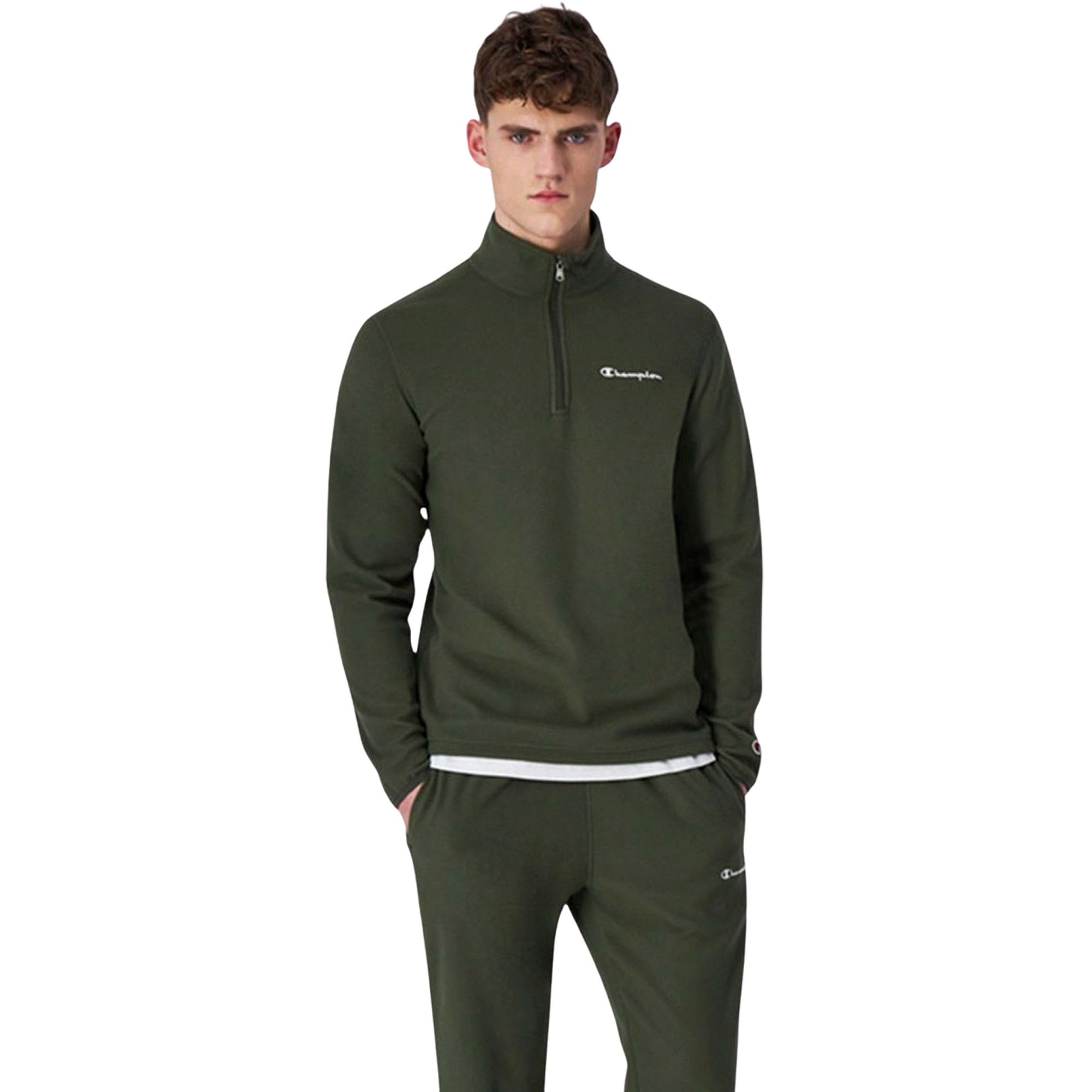 Champion Half Zip Fleece Trui Heren