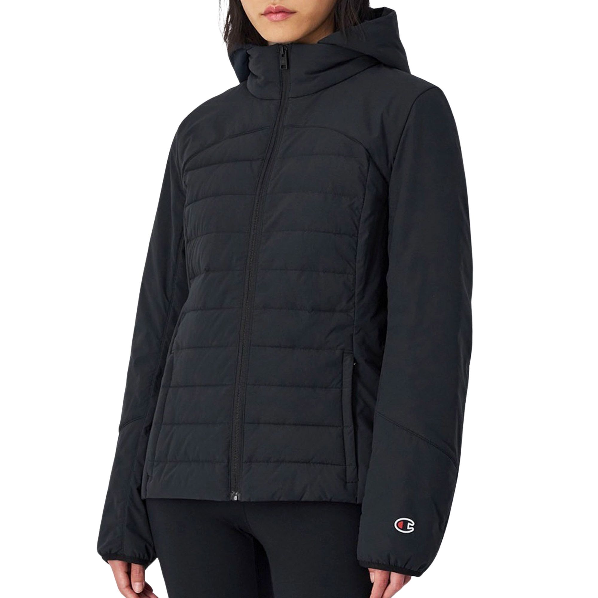 Champion Hooded Polyfilled Jas Dames