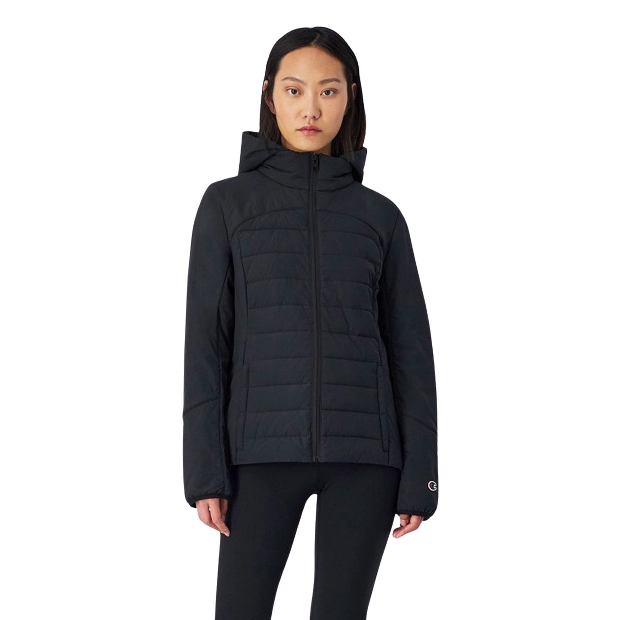 Champion Hooded Polyfilled Jas Dames