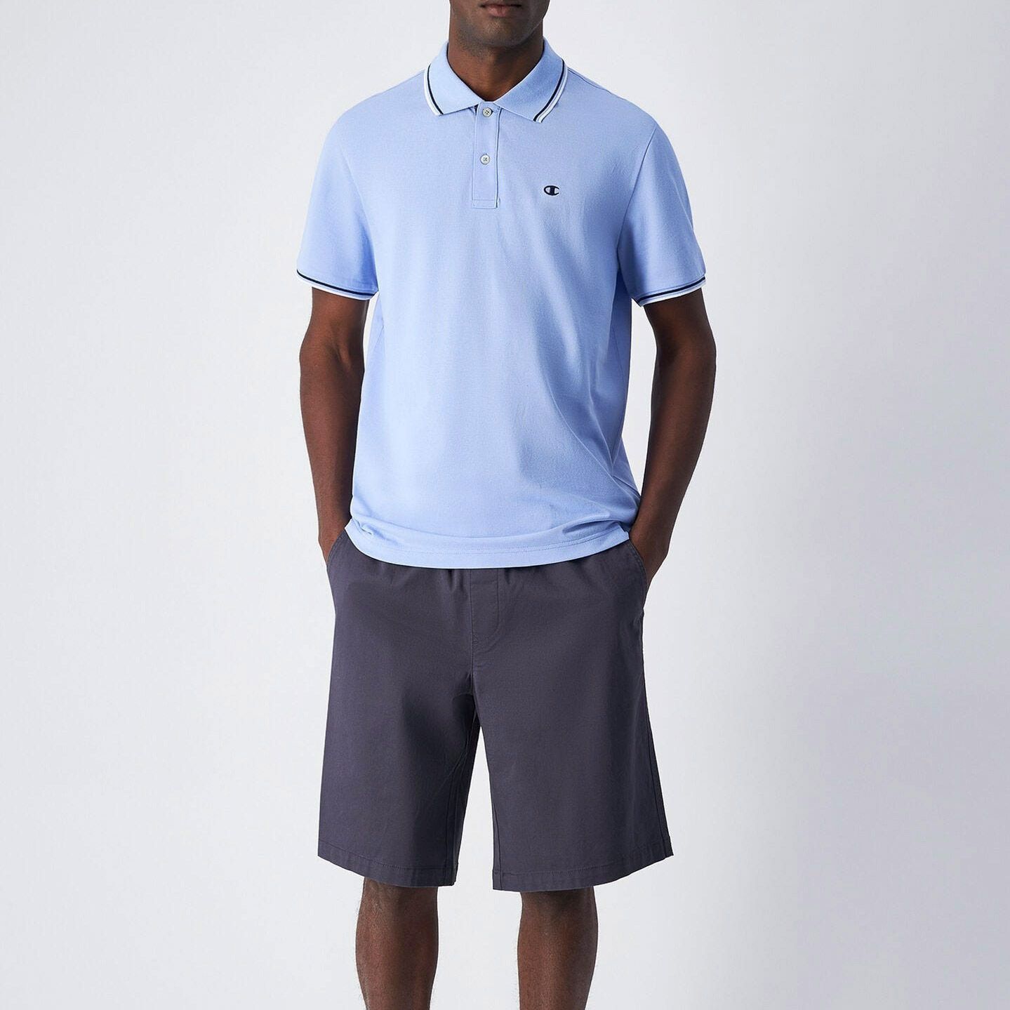 Polo T-shirt Champion Cotton Piqué Hommes