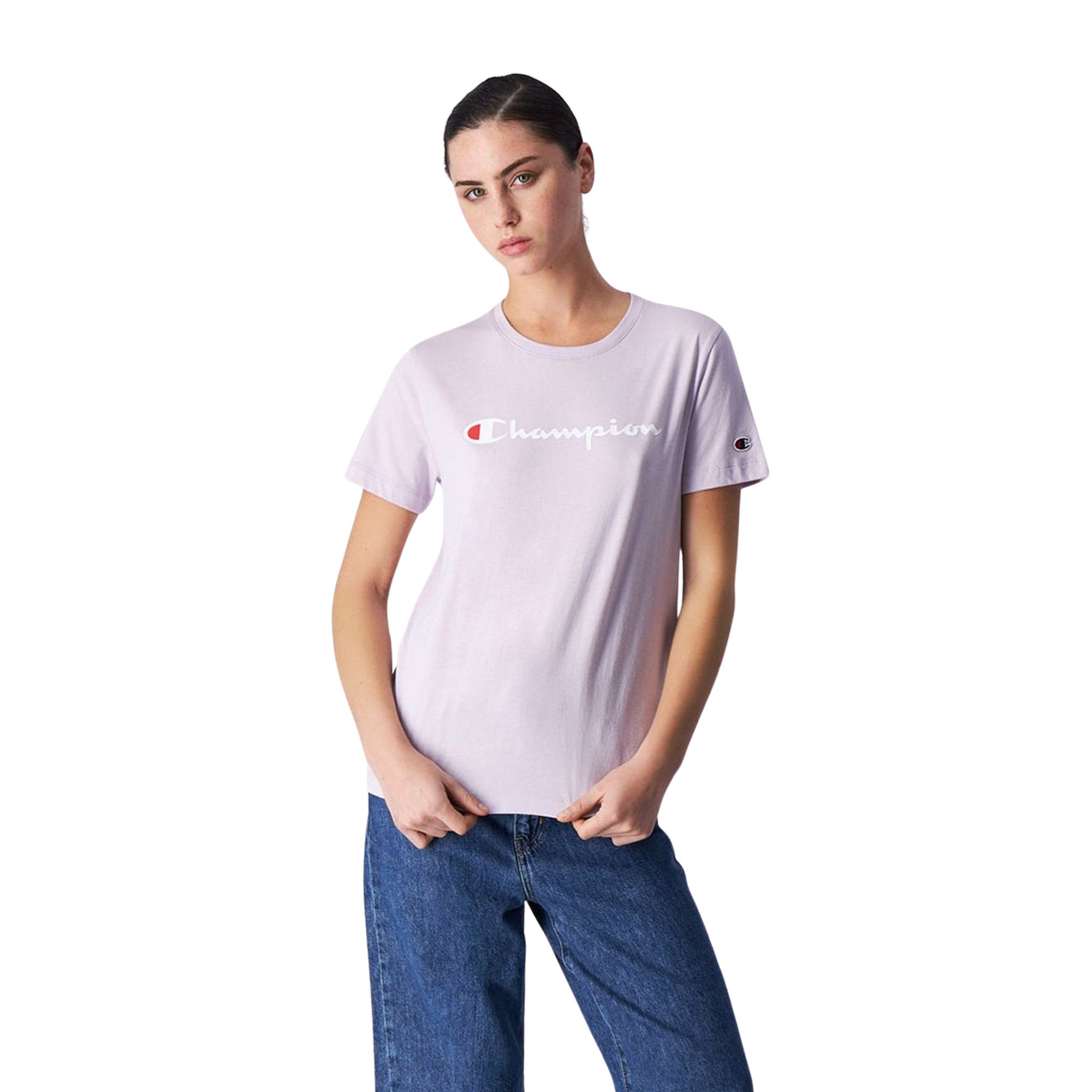 Champion Big Logo Jersey Shirt Dames