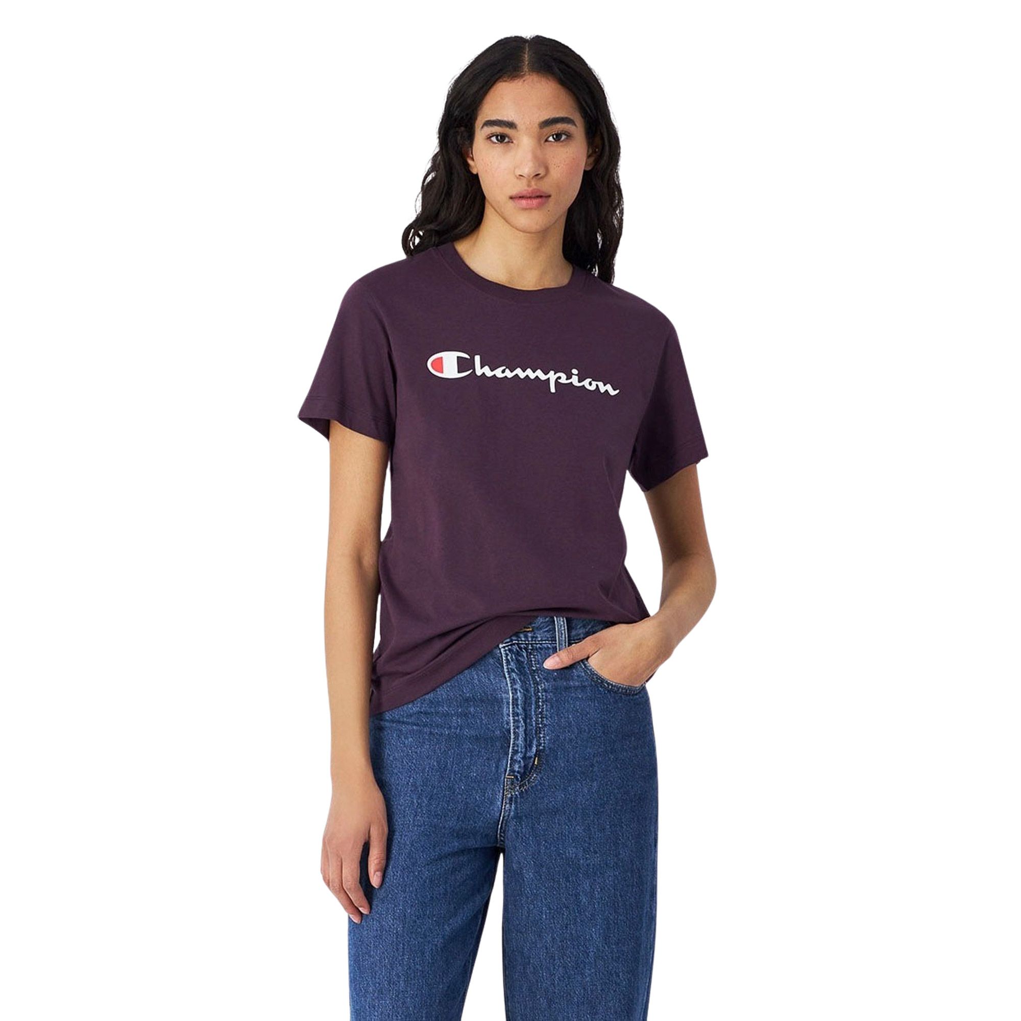 Champion Big Logo Jersey Shirt Dames