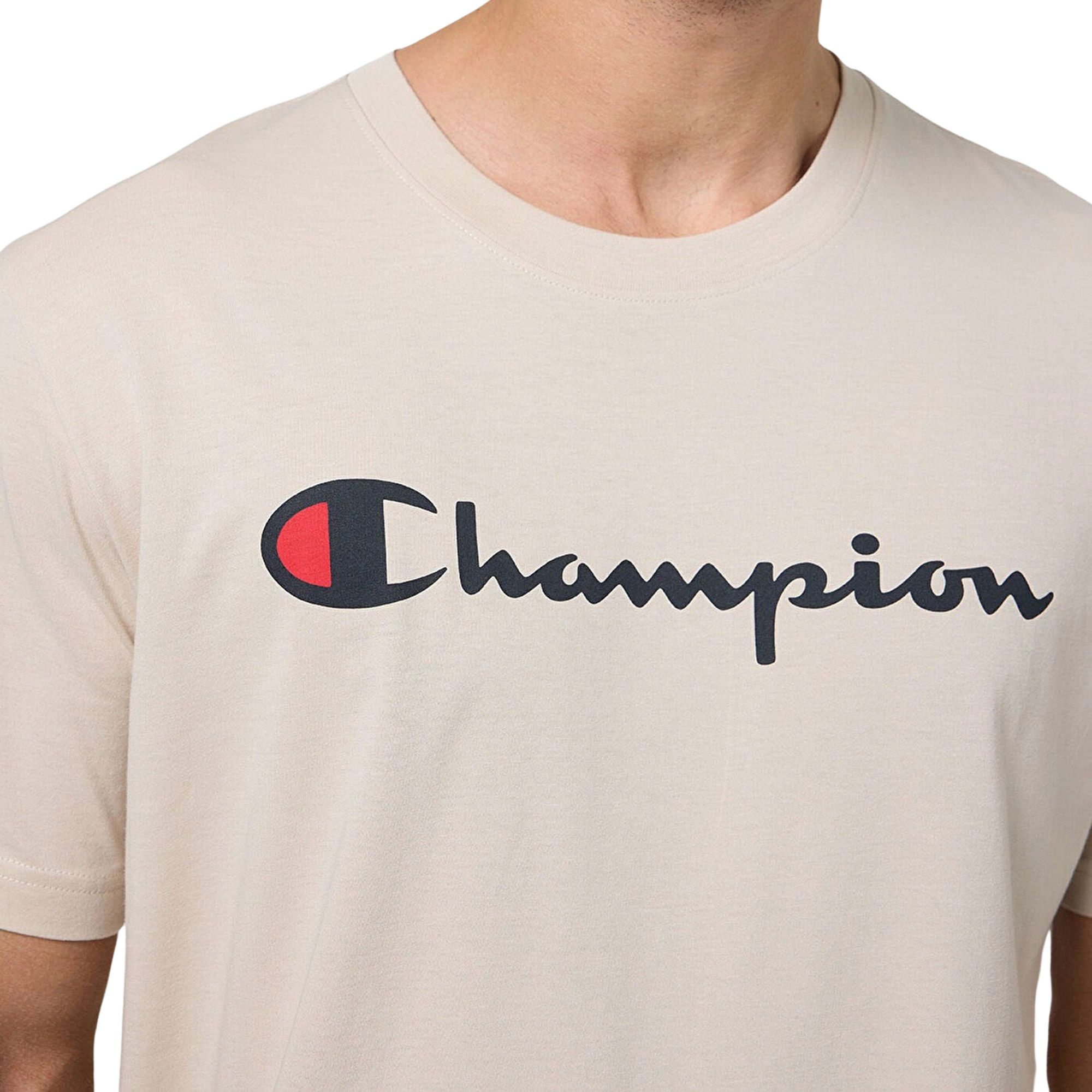 Champion Big Logo Jersey Shirt Heren