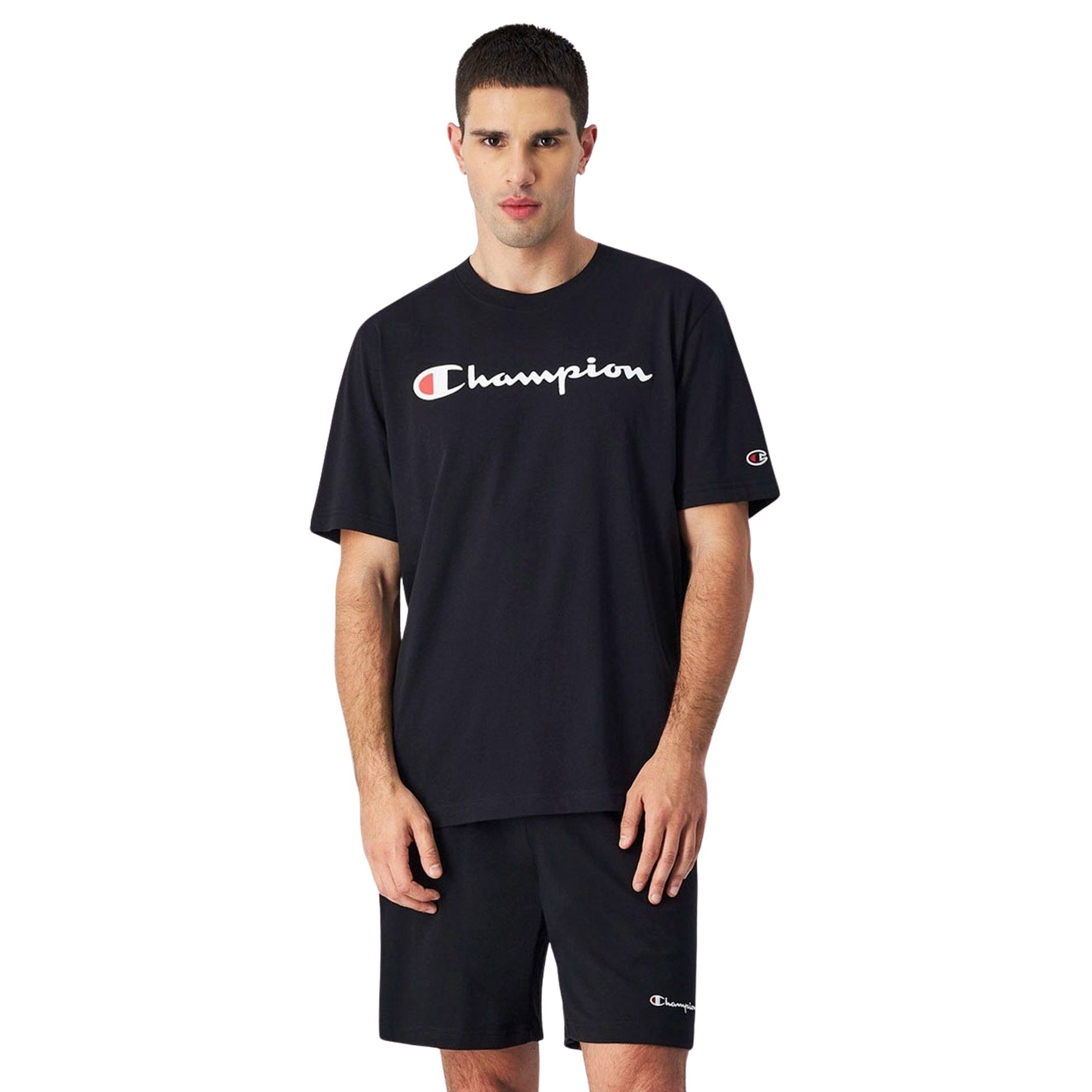 Champion Big Logo Jersey Shirt Heren
