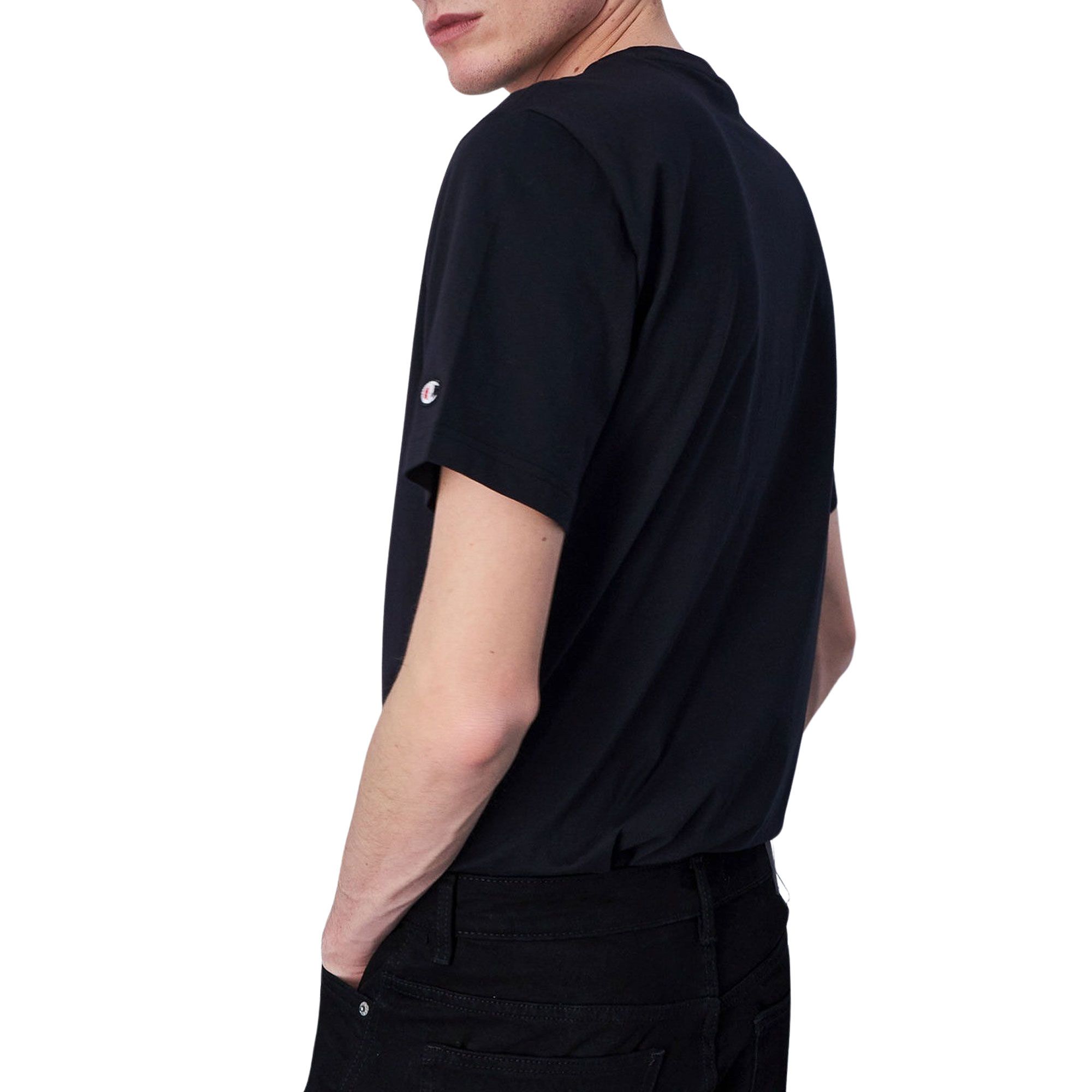 T-shirt Champion Cotton Big Script Logo Hommes