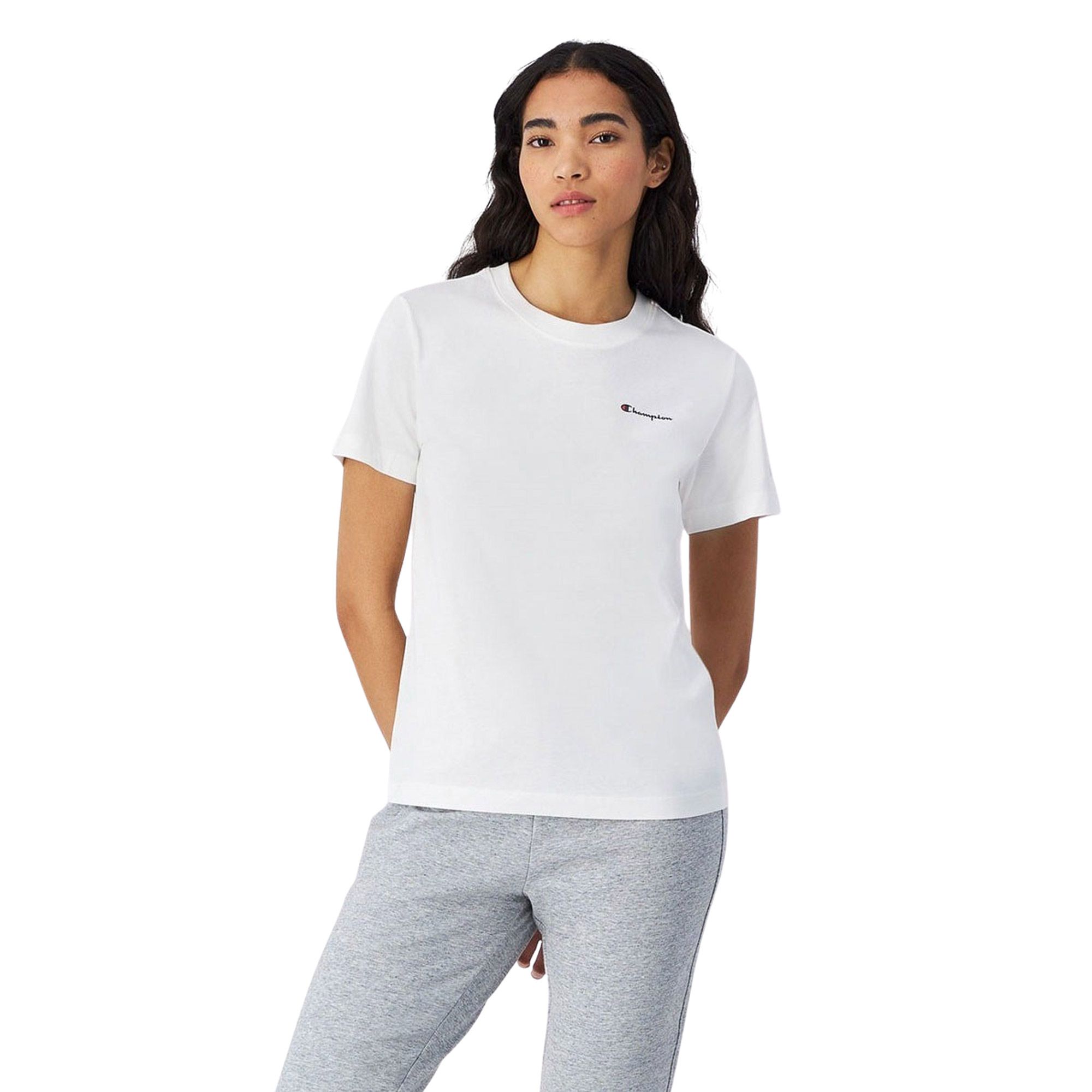 Champion Small Logo Jersey Shirt Dames