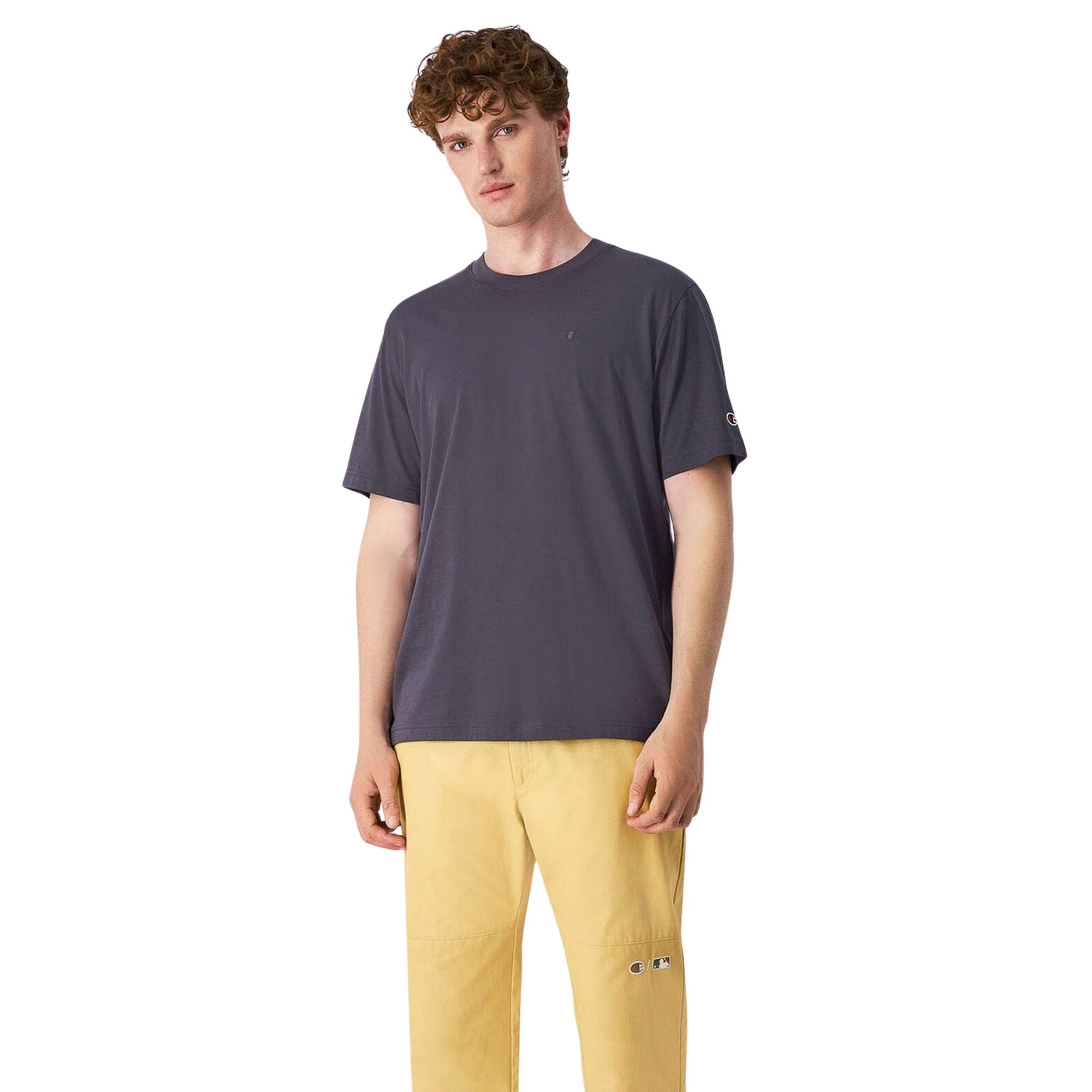 Champion Tonal Logo Crewneck Shirt Heren