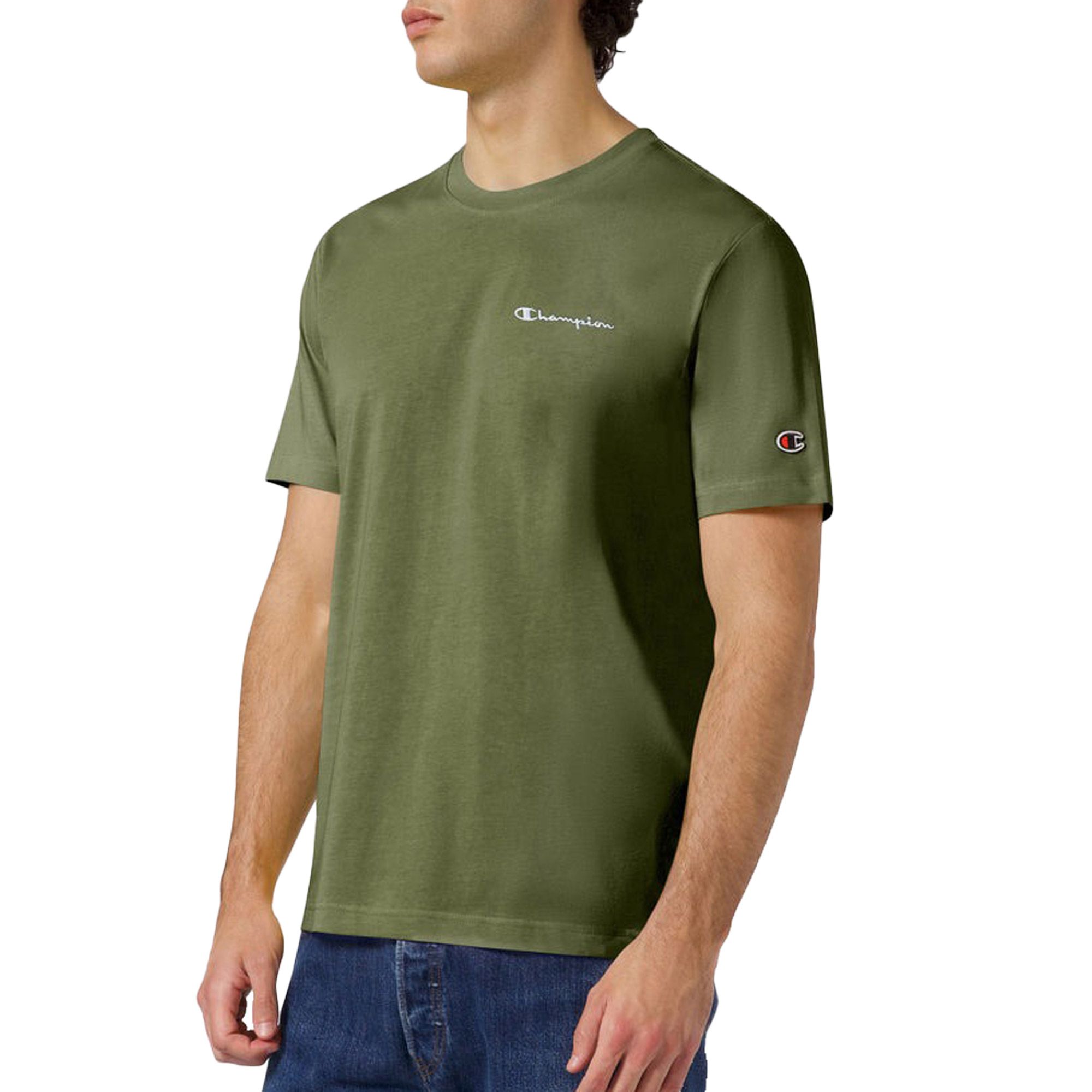 Champion Logo Icons SS Shirt Heren