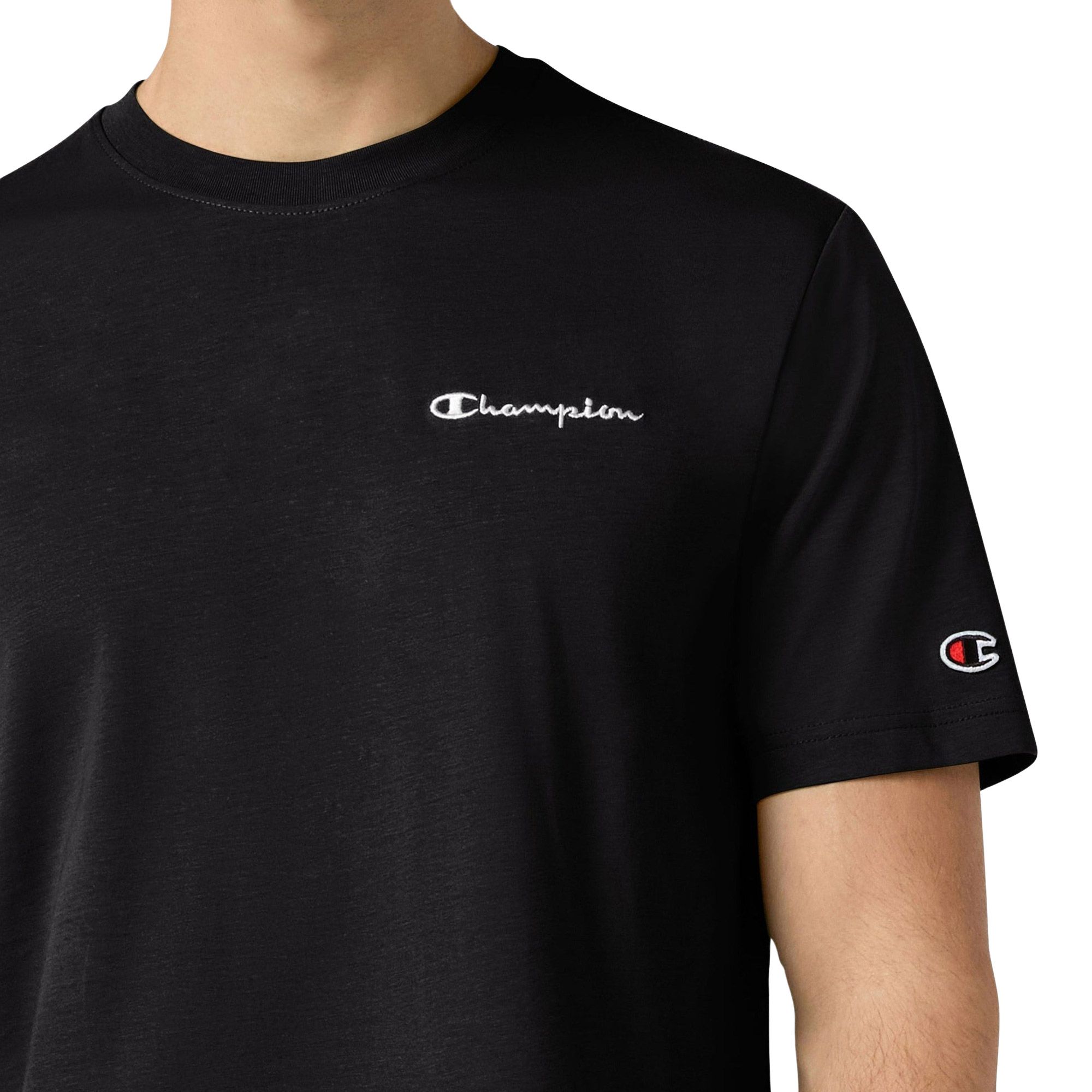 Champion Logo Icons SS Shirt Heren