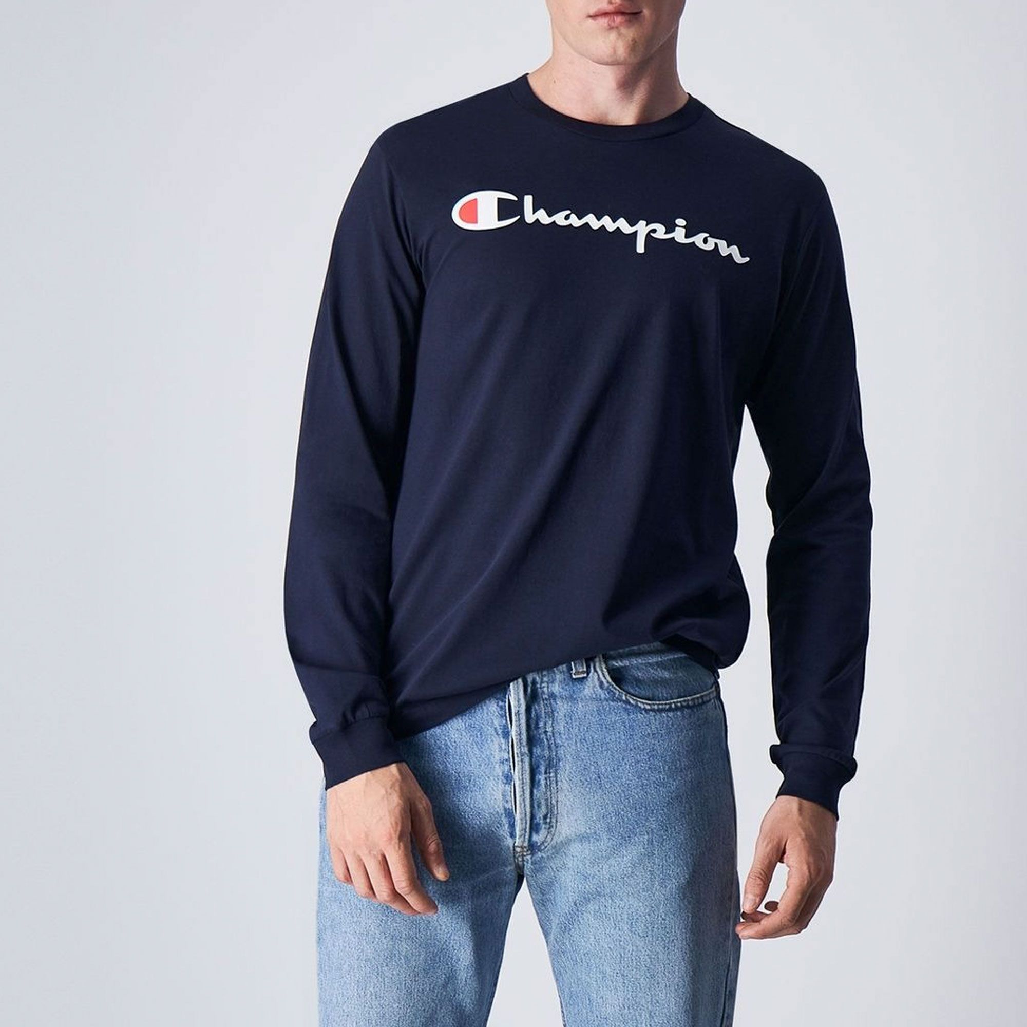 Champion Embroidered Longsleeve Herren