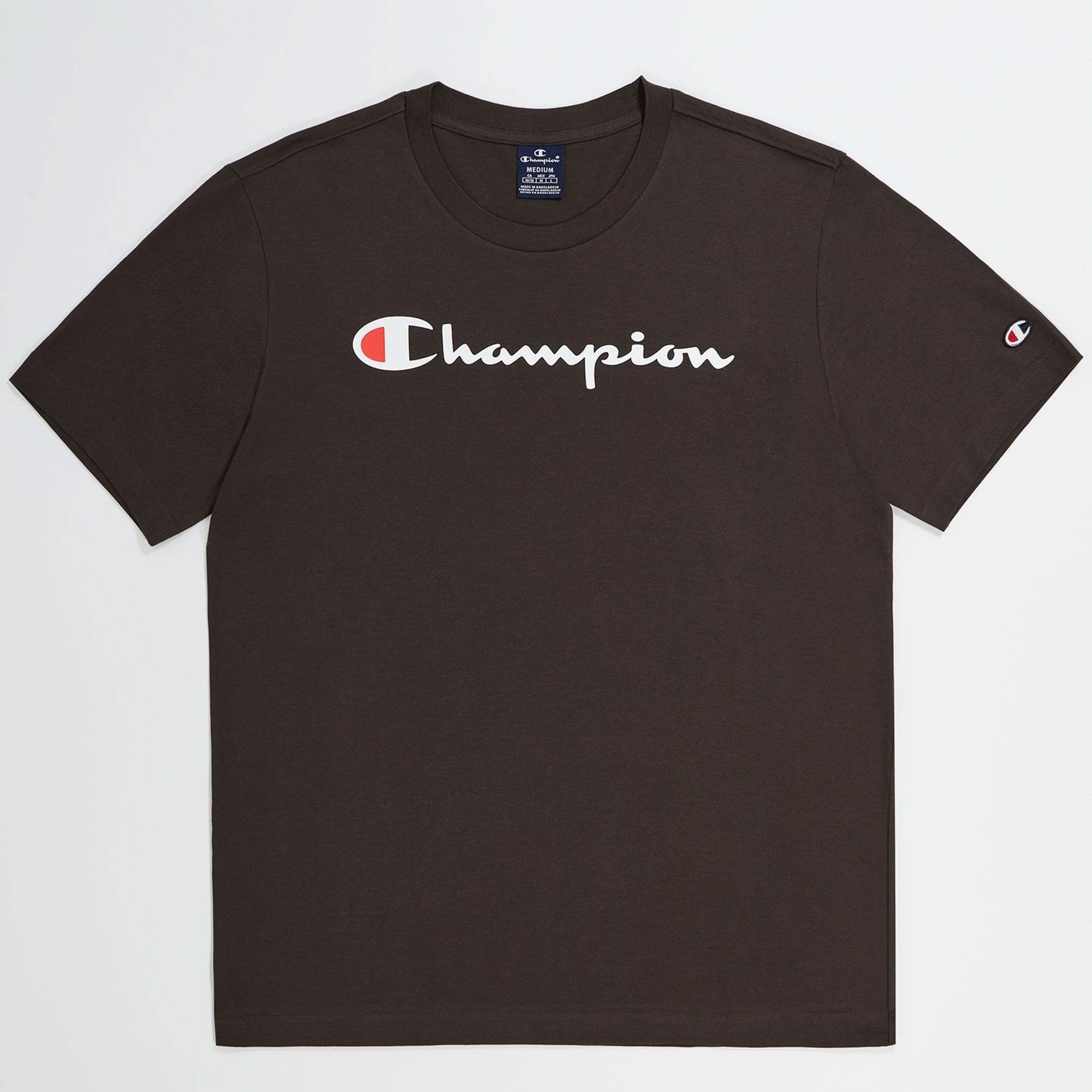 Champion Embroidered Script Logo Shirt Heren
