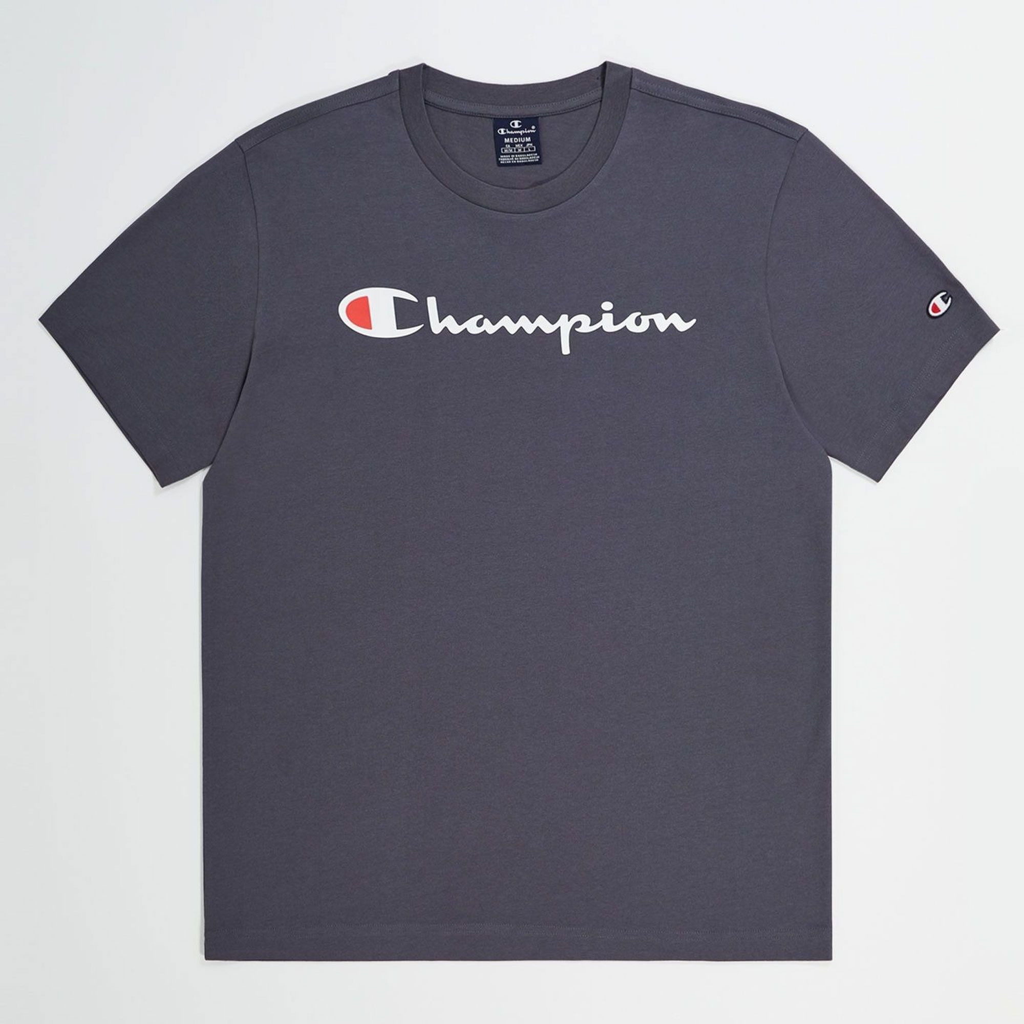Champion Embroidered Script Logo Shirt Heren