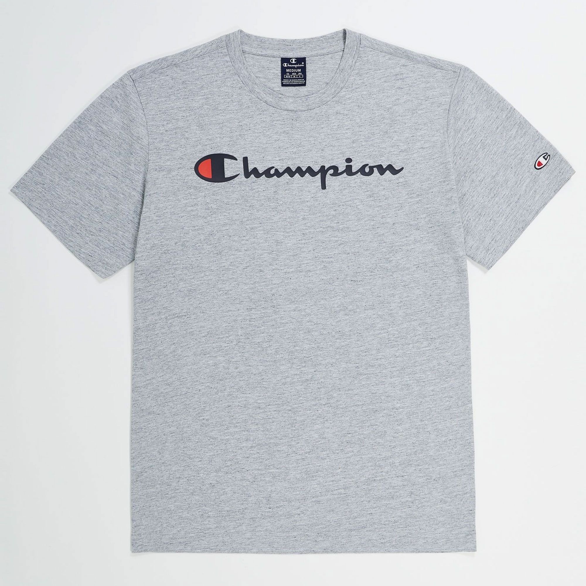 Champion Embroidered Script Logo Shirt Heren