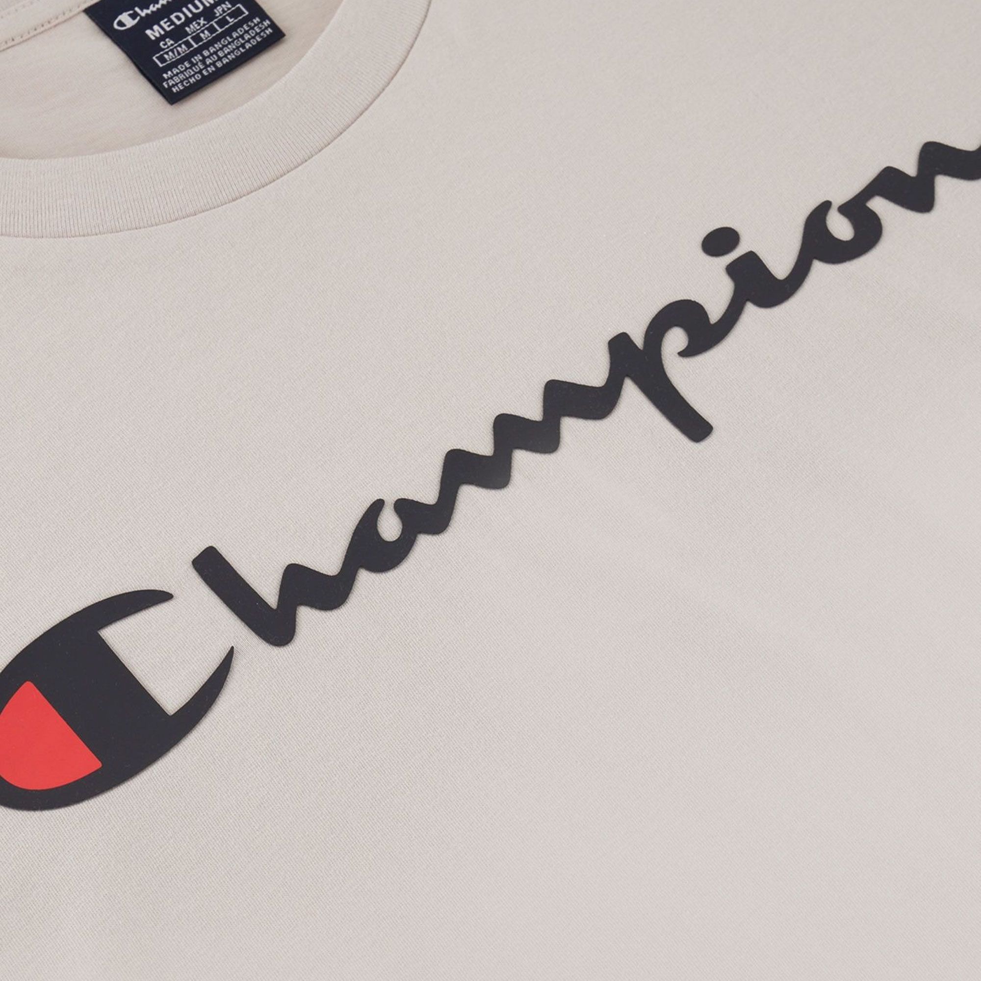Champion Embroidered Script Logo Shirt Heren