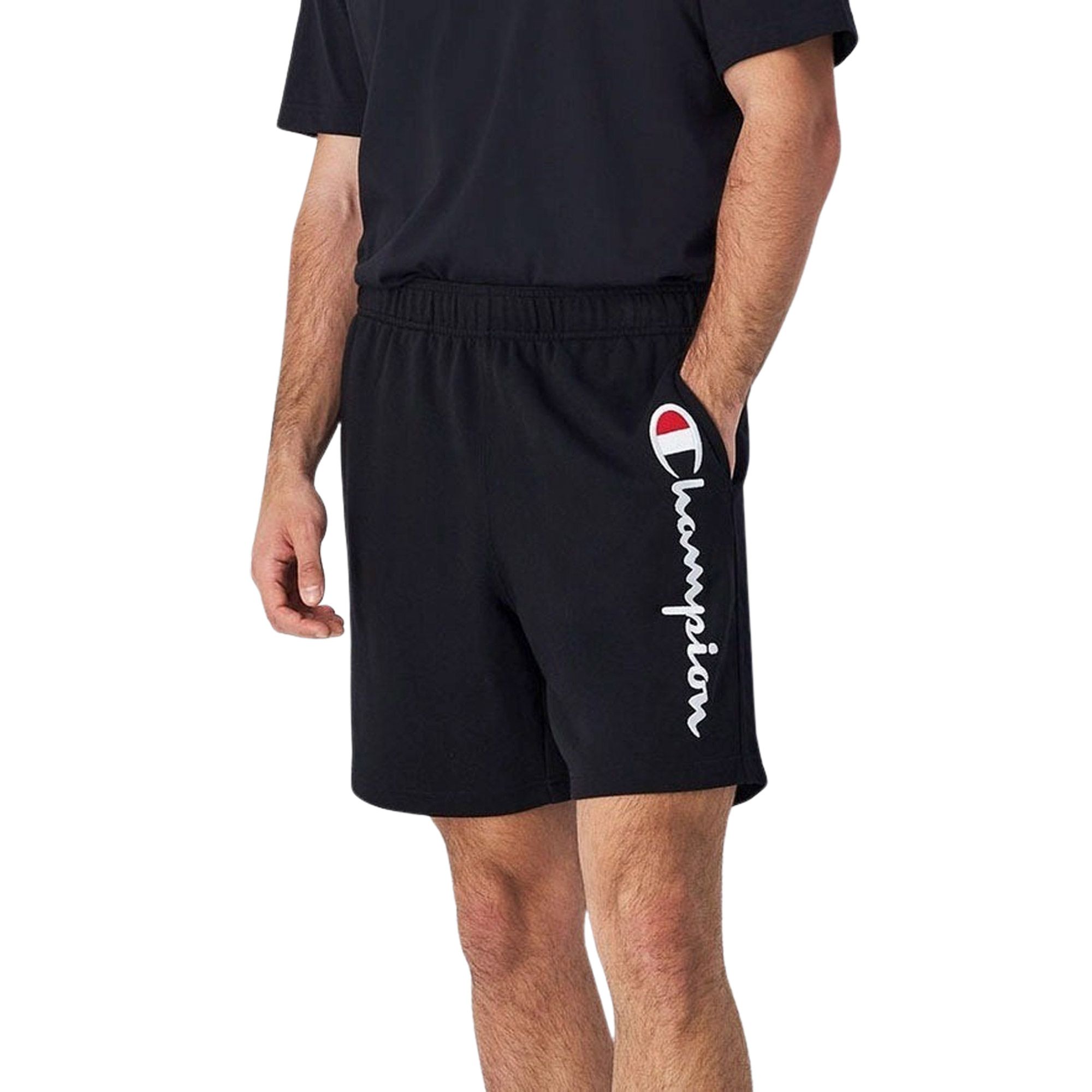 Champion Big Logo French Terry Short Heren