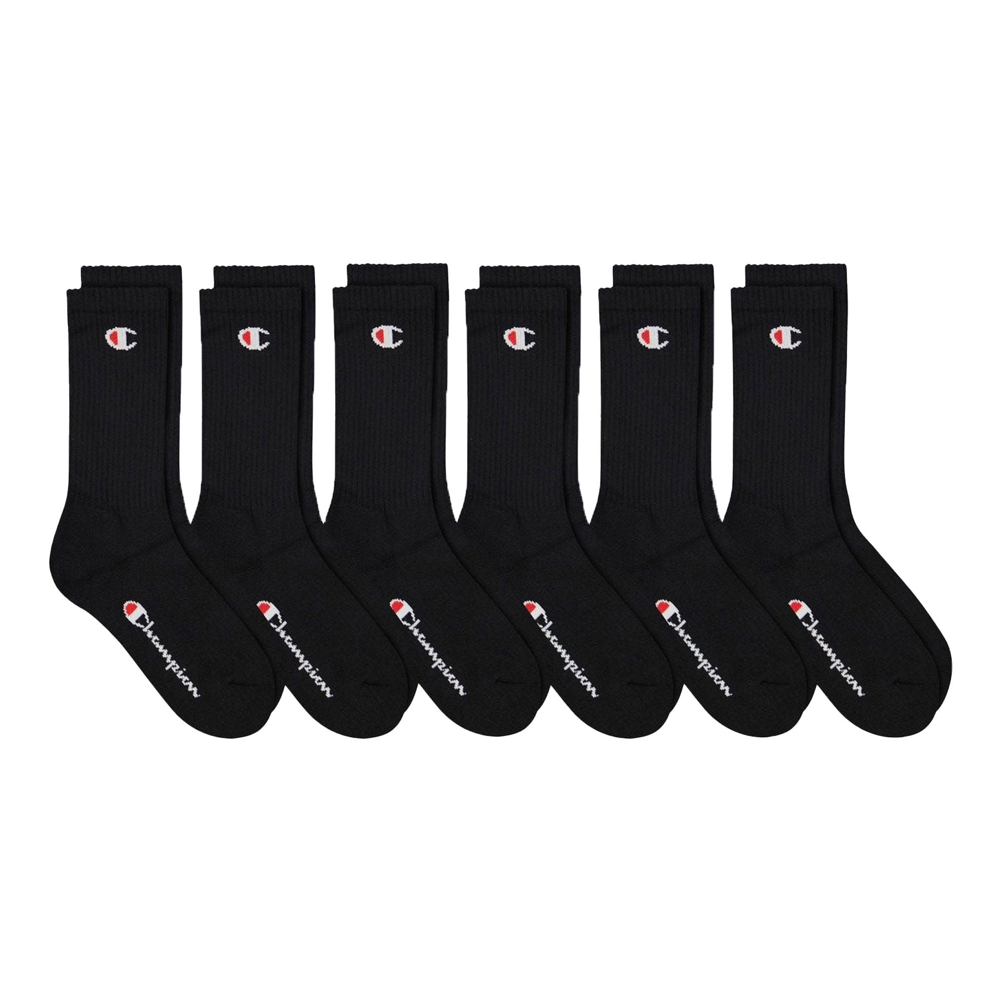 Champion Crew Sokken Senior (6-pack)