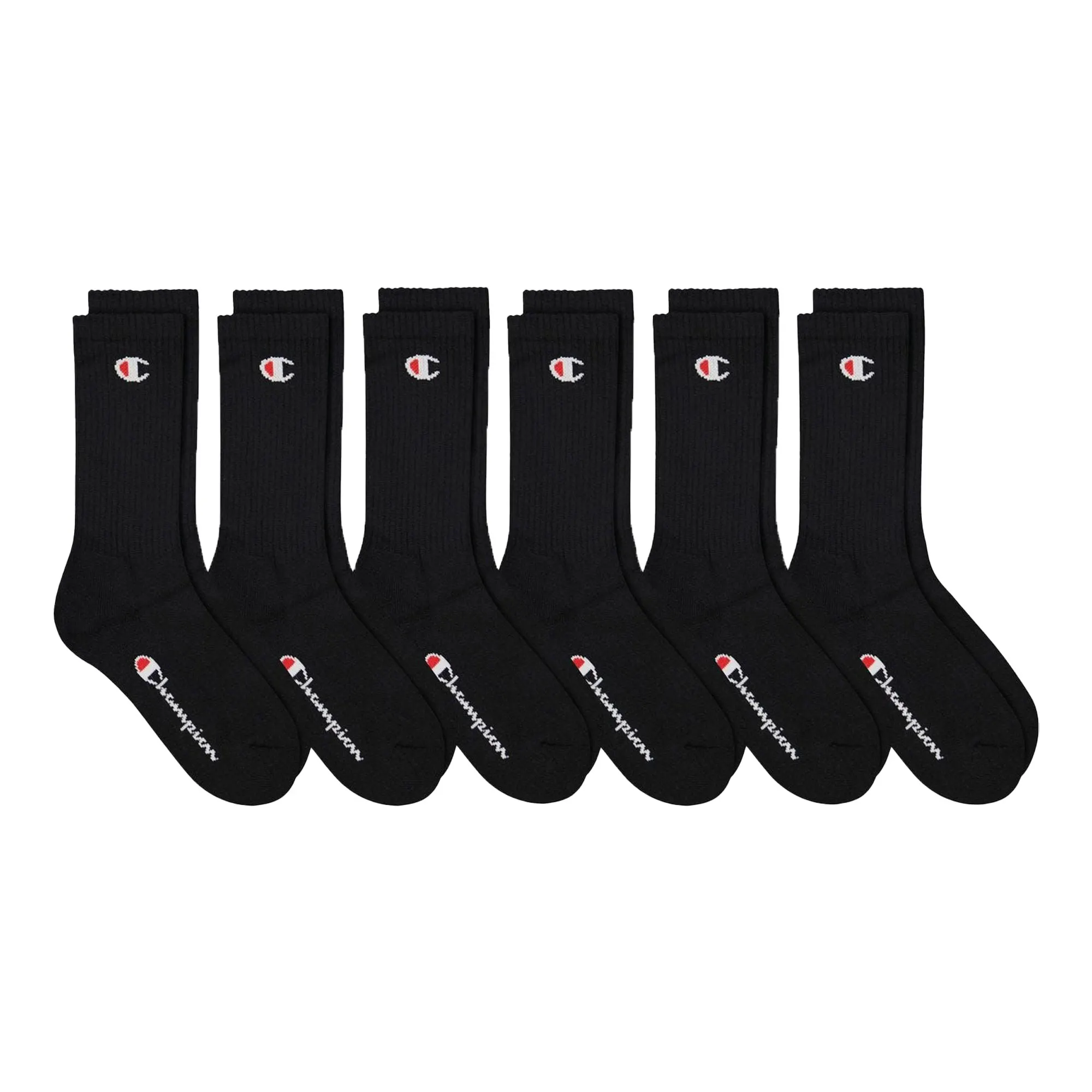 Champion Crew Sokken Senior (6-pack)