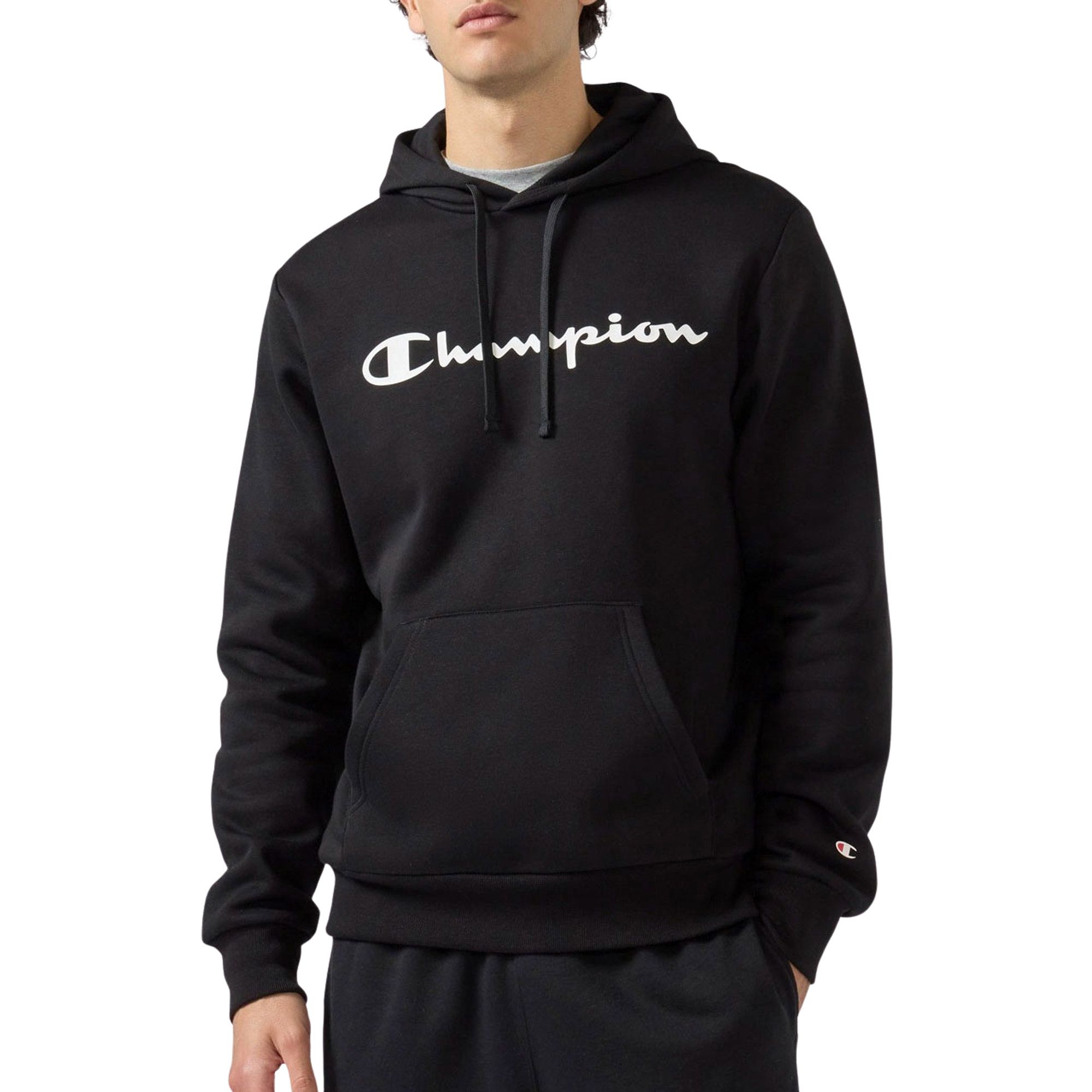 Champion Script Logo Hoodie Heren