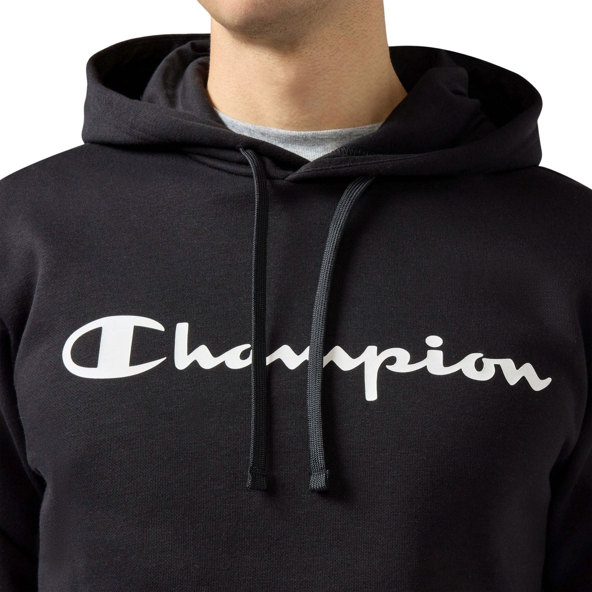 Champion Script Logo Hoodie Heren