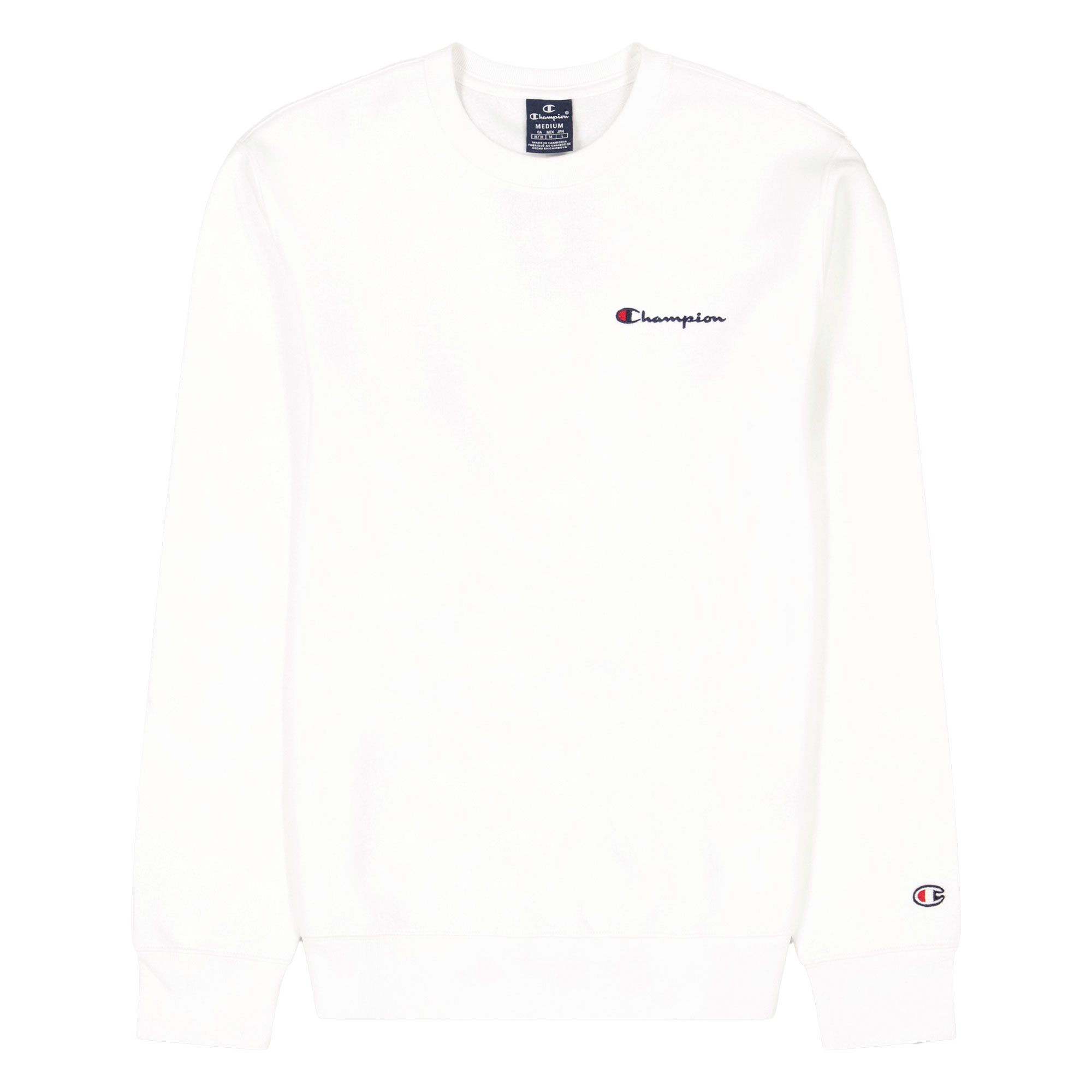 Champion Small Script Logo Fleece Sweater Heren