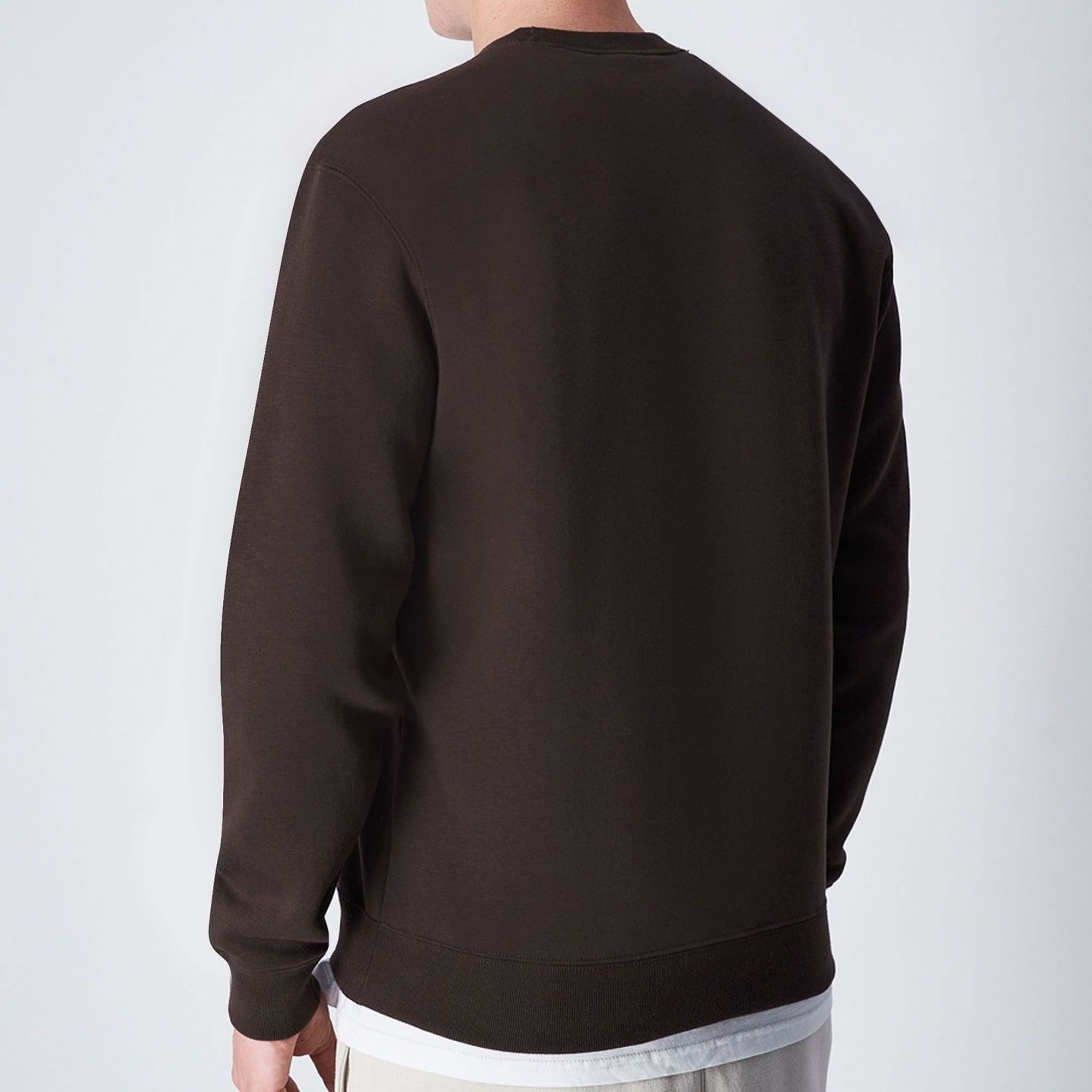 Champion Small Script Logo Fleece Sweater Heren