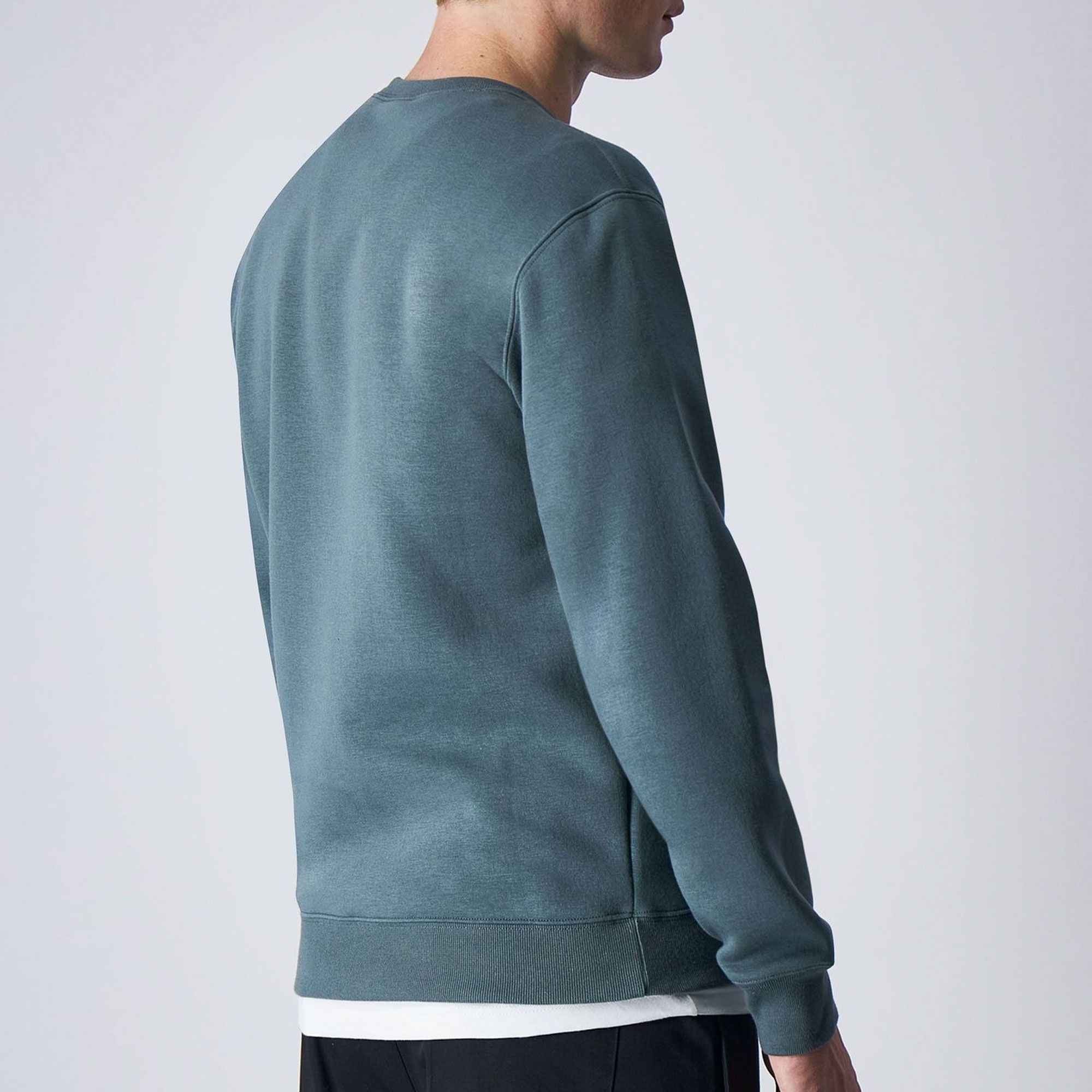Champion Small Script Logo Fleece Sweater Heren