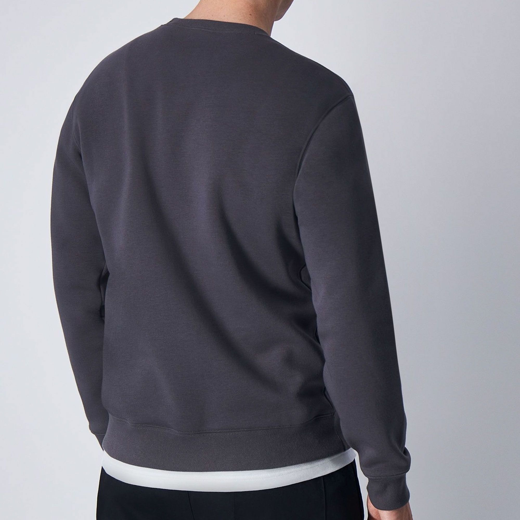 Champion Small Script Logo Fleece Sweater Heren