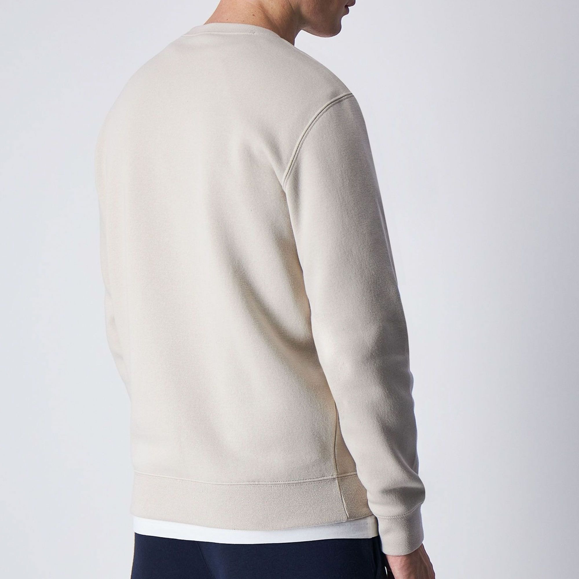 Champion Small Script Logo Fleece Sweater Heren