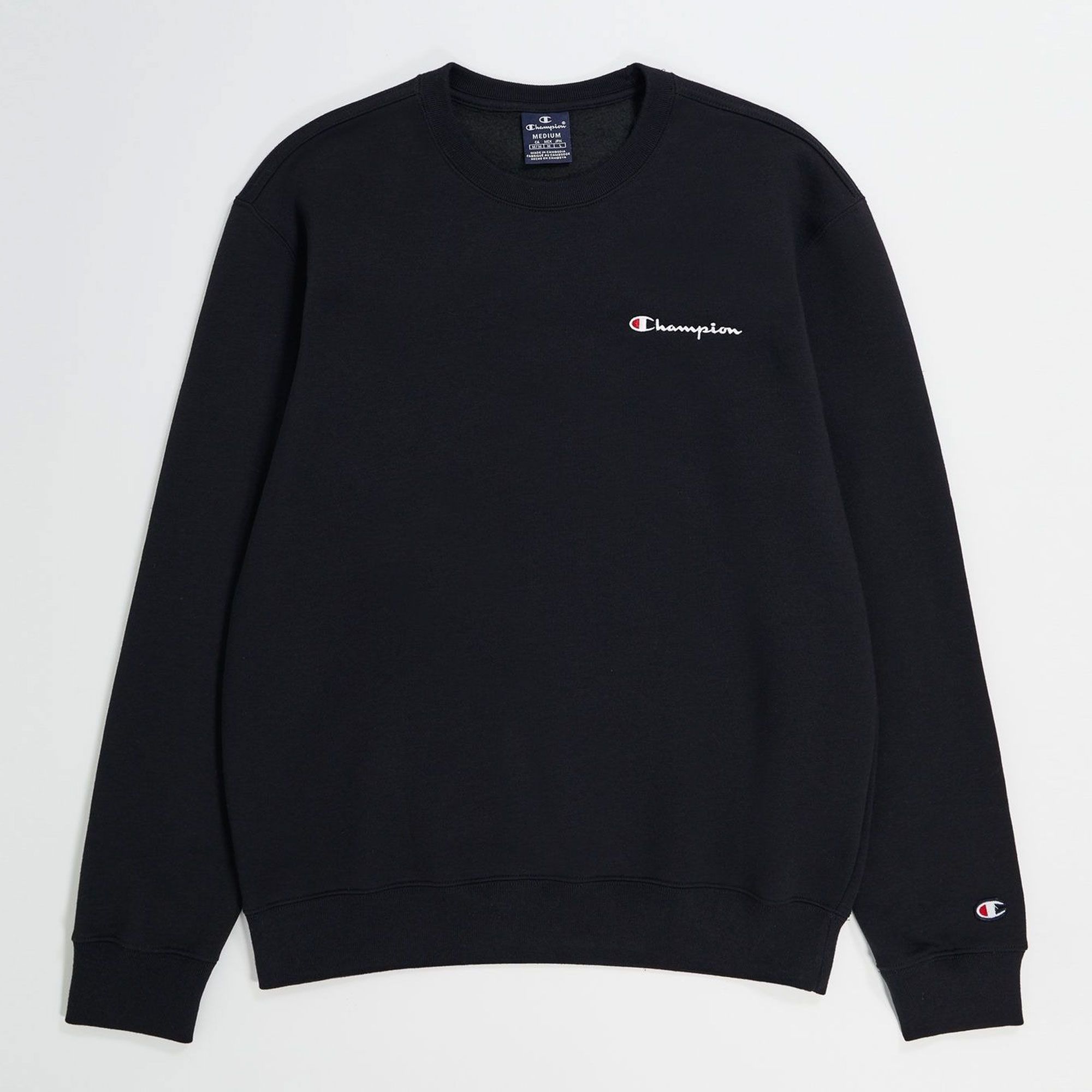 Champion Small Script Logo Fleece Sweater Heren