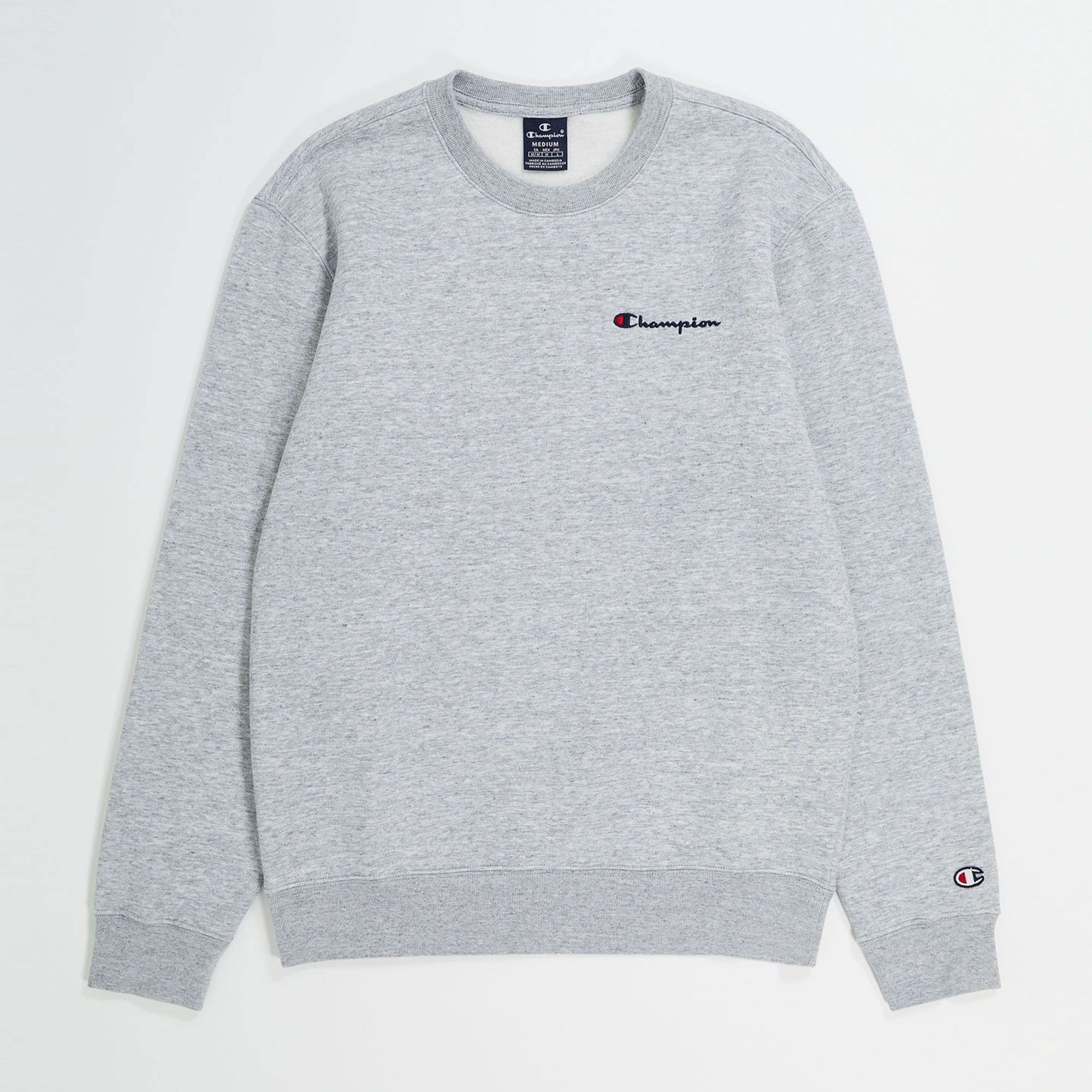 Champion Small Script Logo Fleece Sweater Heren