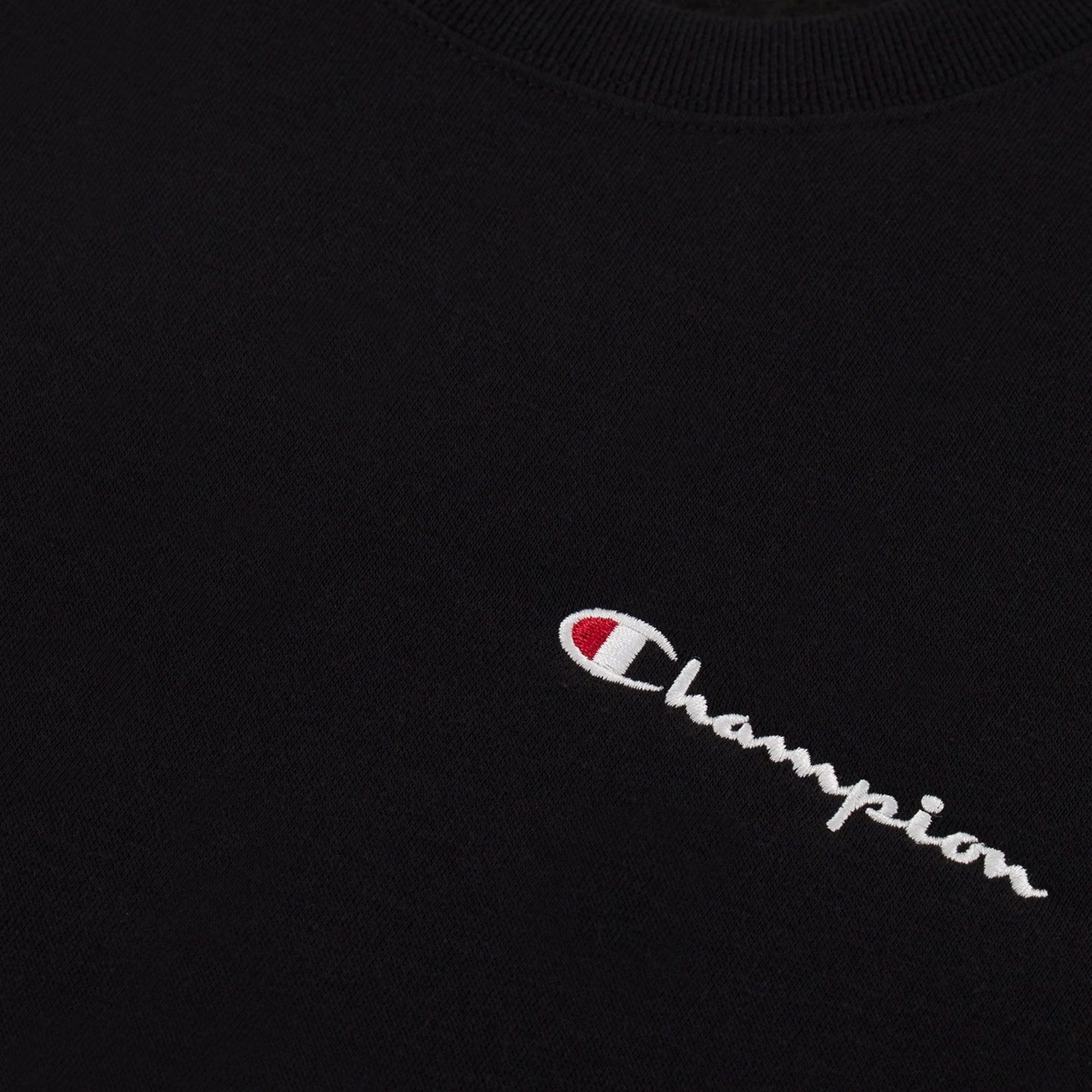 Champion Small Script Logo Fleece Sweater Heren