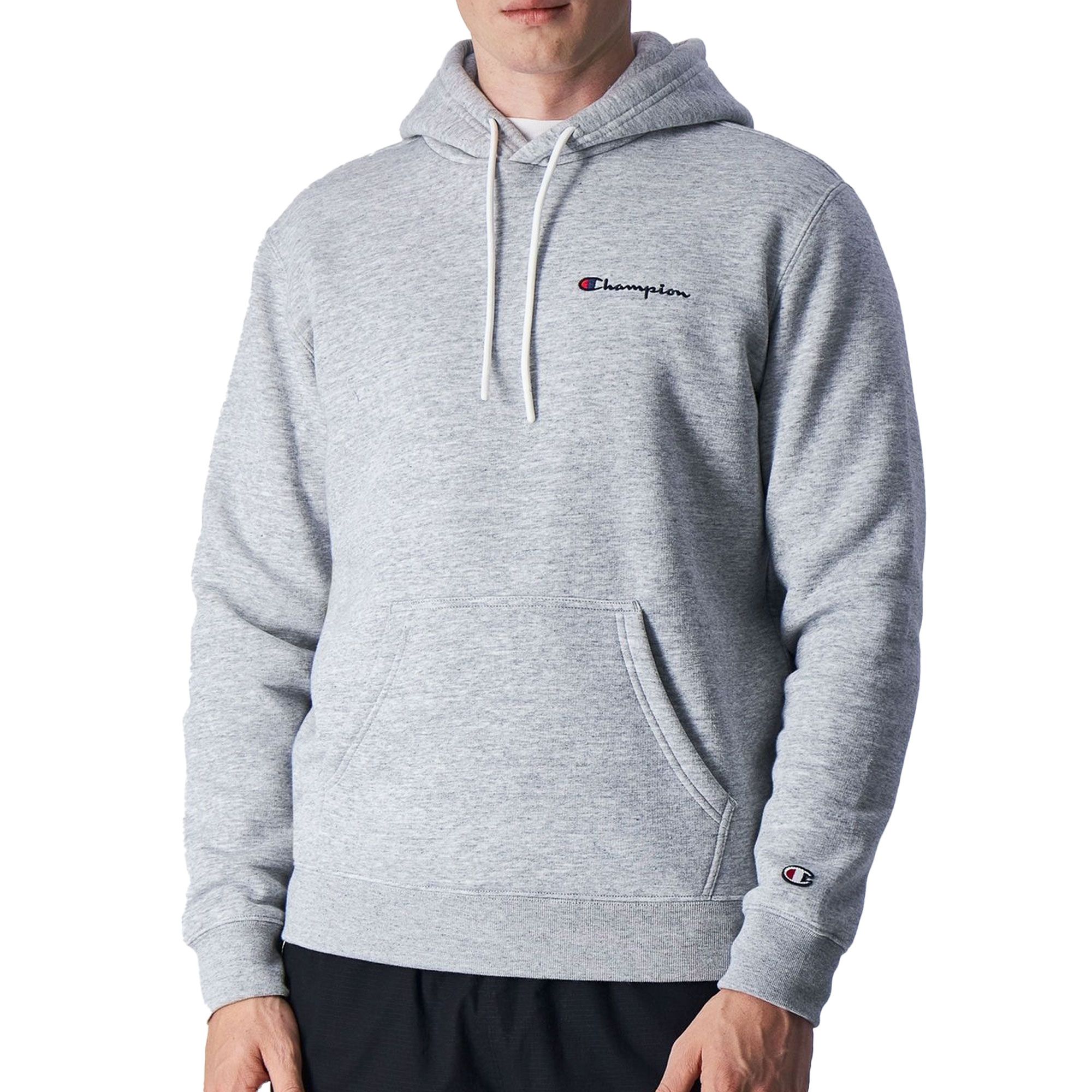 Champion Small Script Logo Fleece Hoodie Heren
