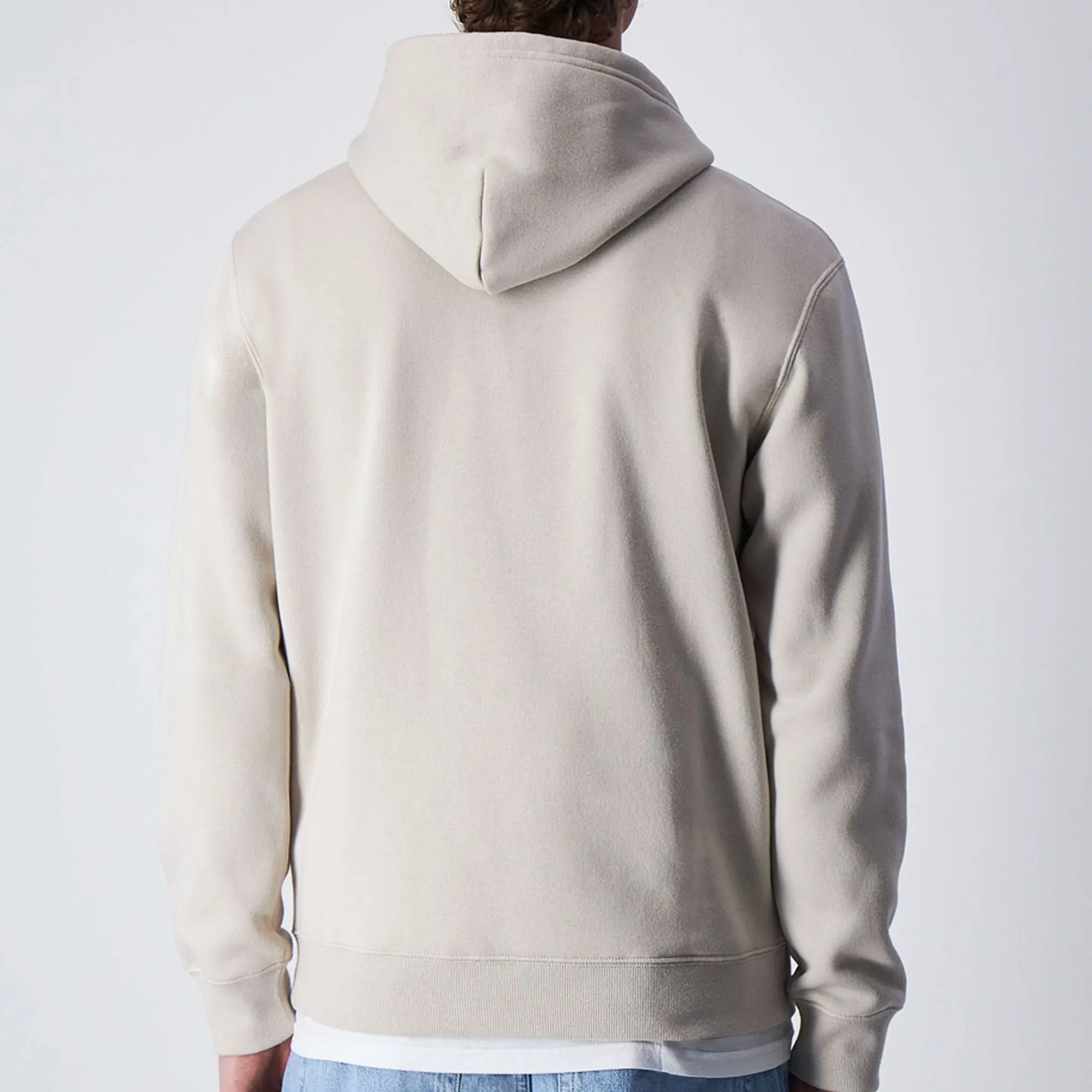 Champion Small Script Logo Fleece Hoodie Heren