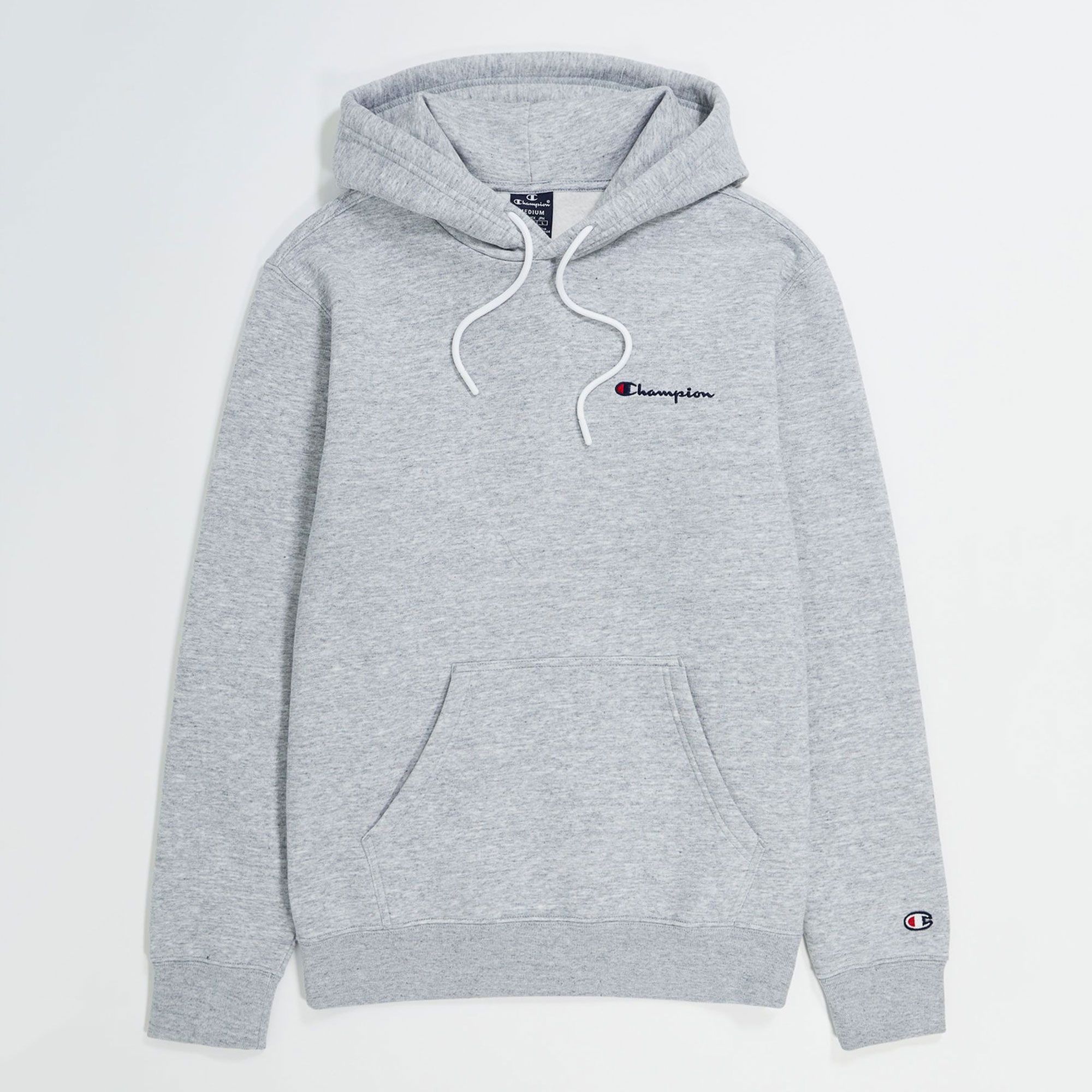 Champion Small Script Logo Fleece Hoodie Heren