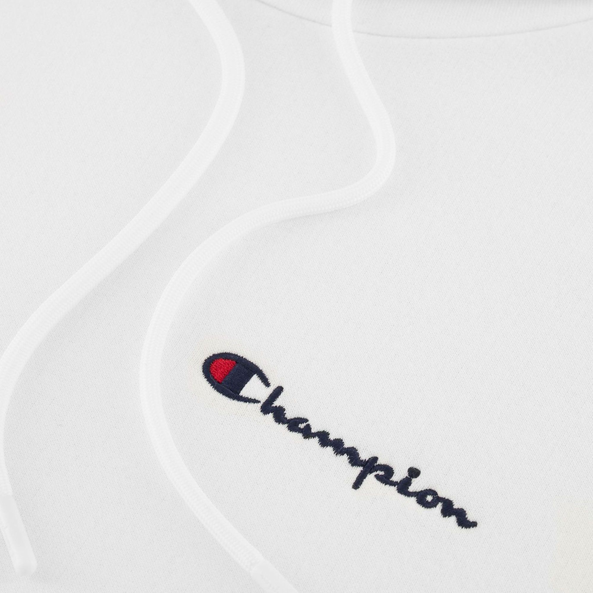 Champion Small Script Logo Fleece Hoodie Heren