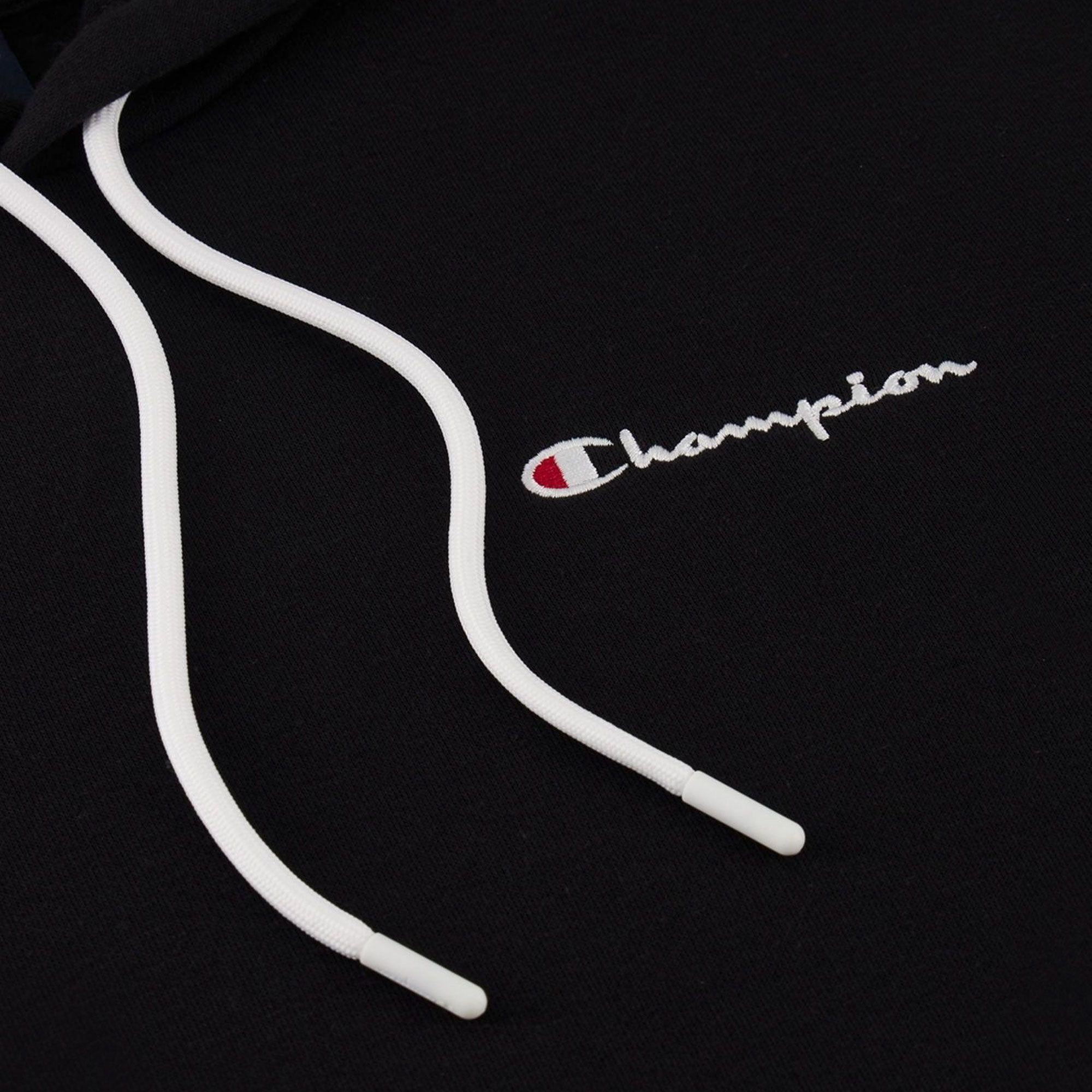 Champion Small Script Logo Fleece Hoodie Heren
